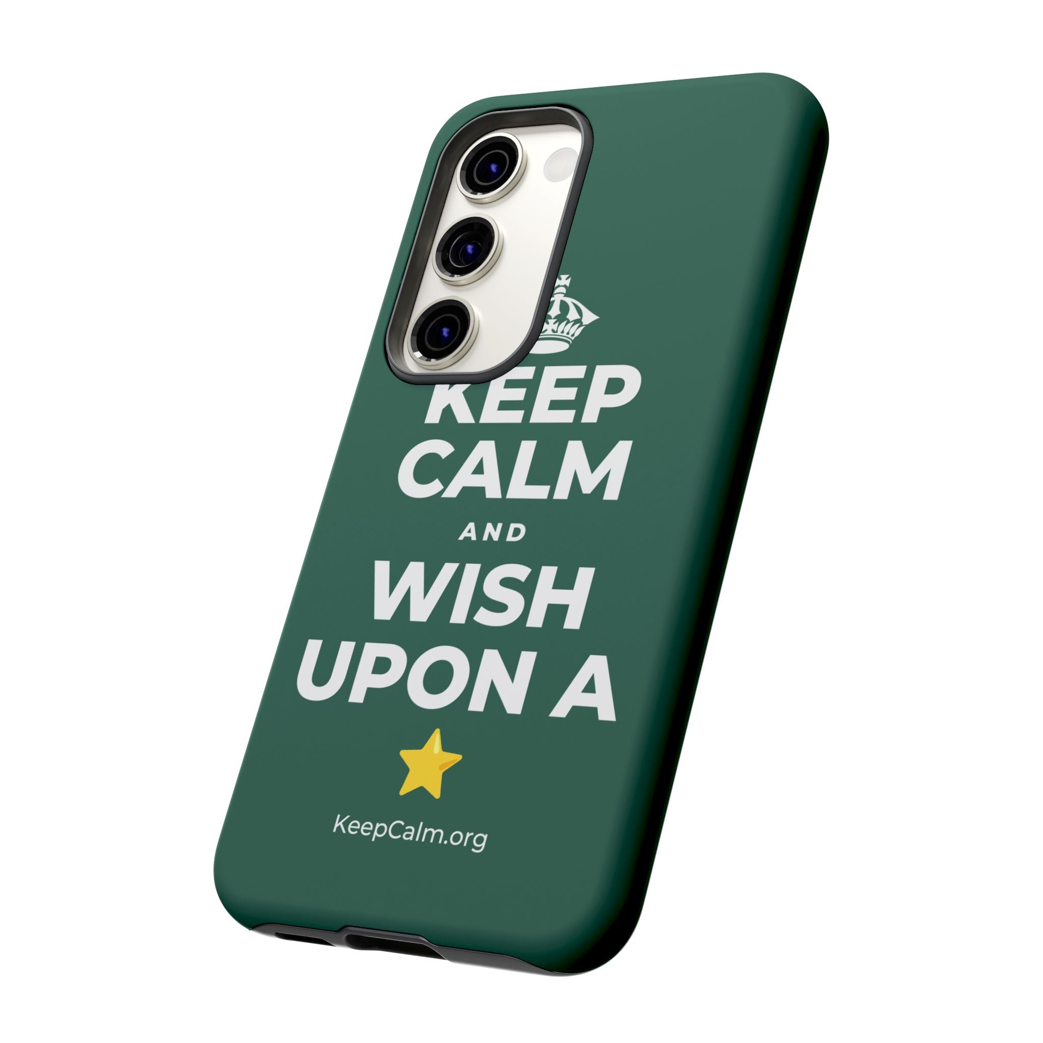 KEEP CALM AND WISH UPON A ⭐ Phone Case