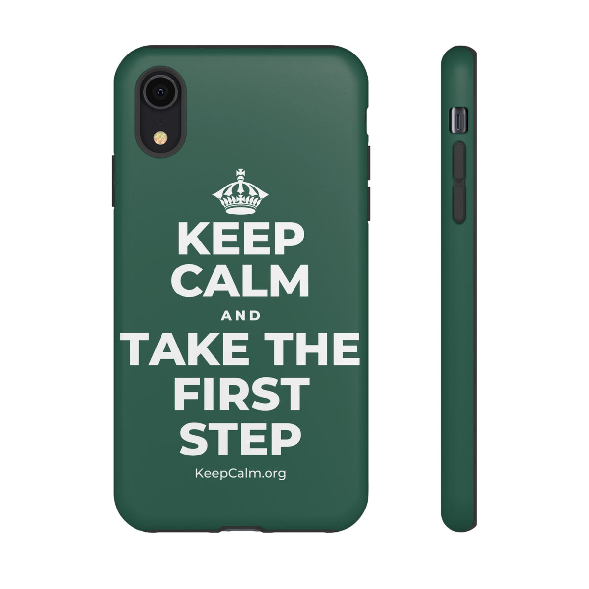 KEEP CALM AND TAKE THE FIRST STEP Phone Case