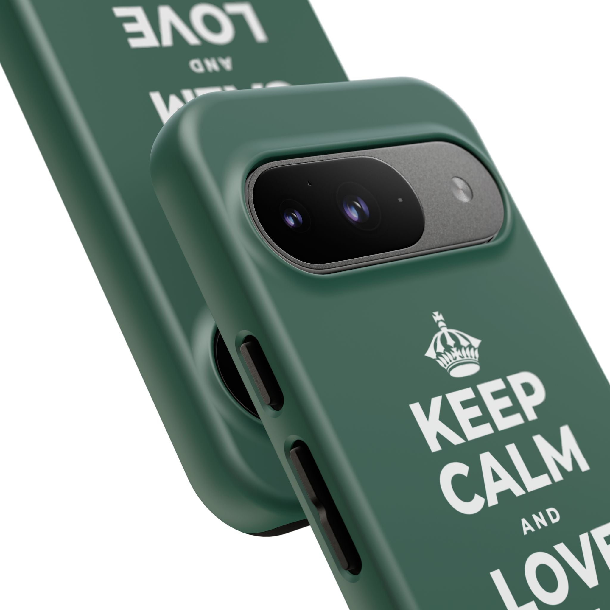 KEEP CALM AND LOVE WITHOUT POSSESSION Phone Case