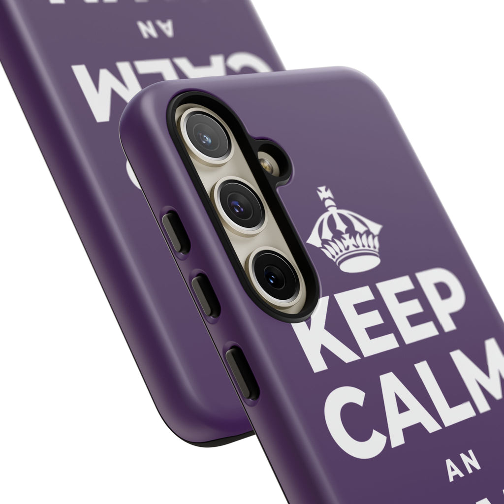 KEEP CALM AN OWN UM Phone Case