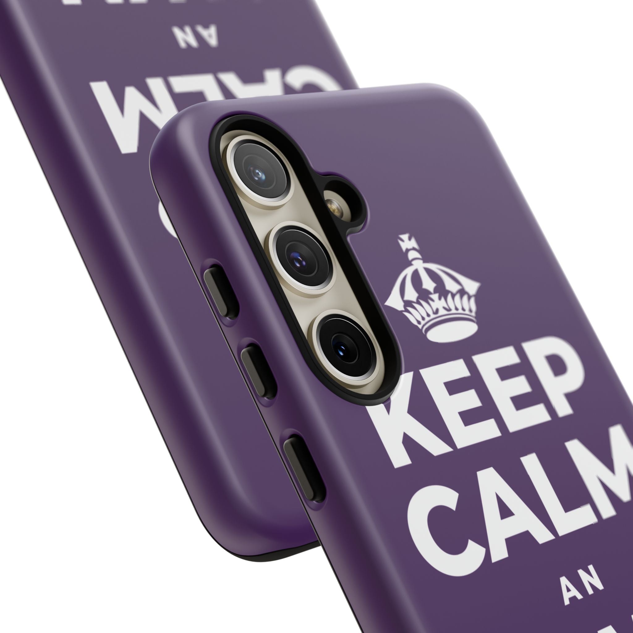 KEEP CALM AN OWN UM Phone Case