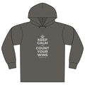 KEEP CALM AND COUNT YOUR WINS Organic Hoodie Tee