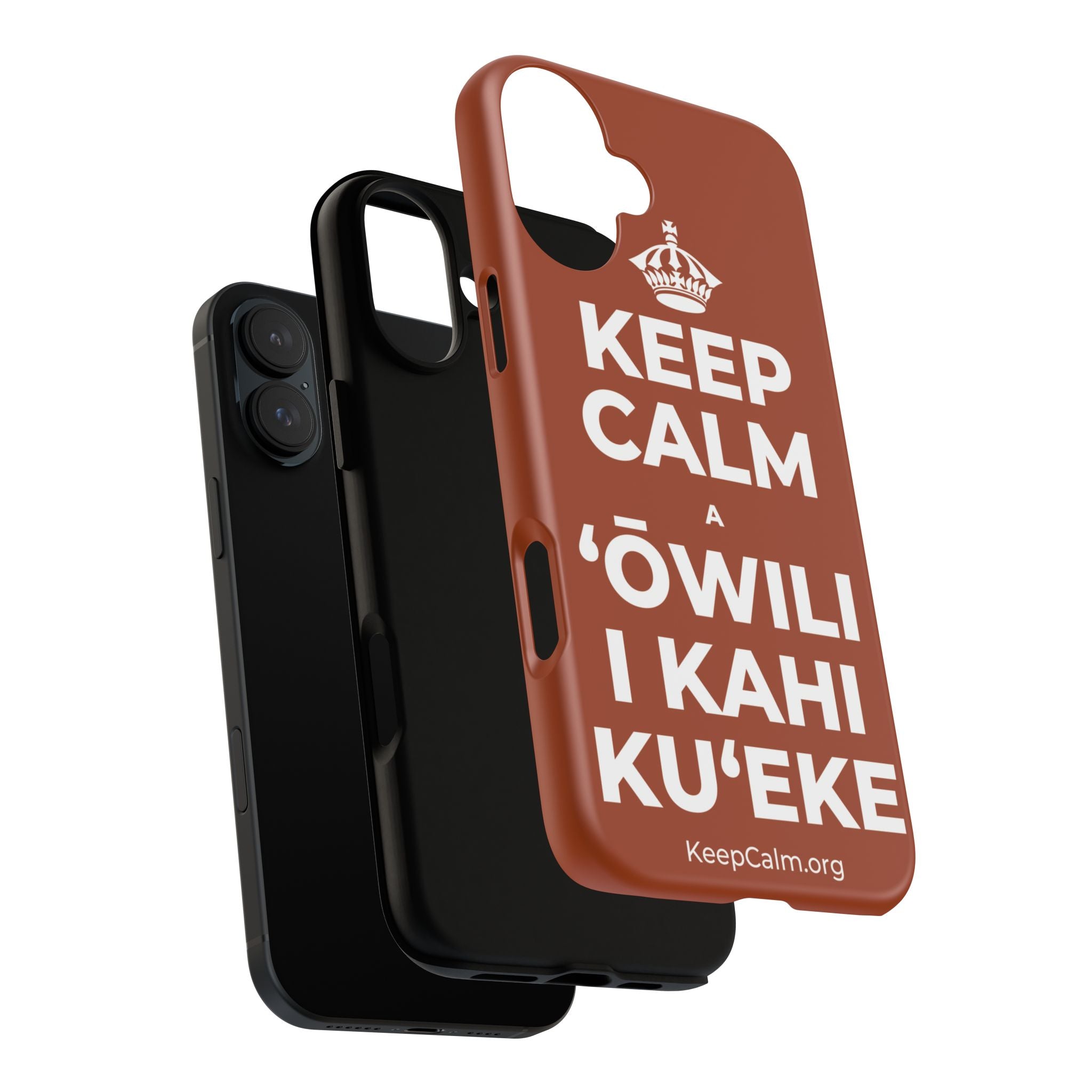 KEEP CALM A ʻŌWILI I KAHI KUʻEKE Phone Case