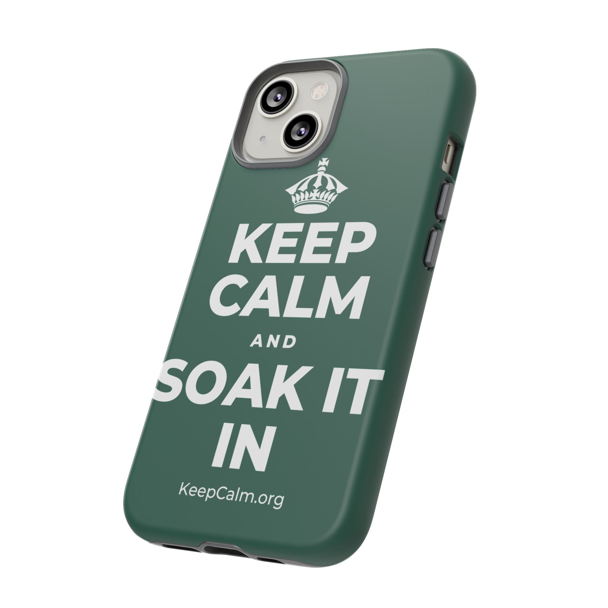 KEEP CALM AND SOAK IT IN Phone Case