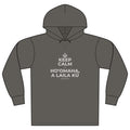 KEEP CALM A HOʻOMAHA, A LAILA KŪ Organic Hoodie Tee