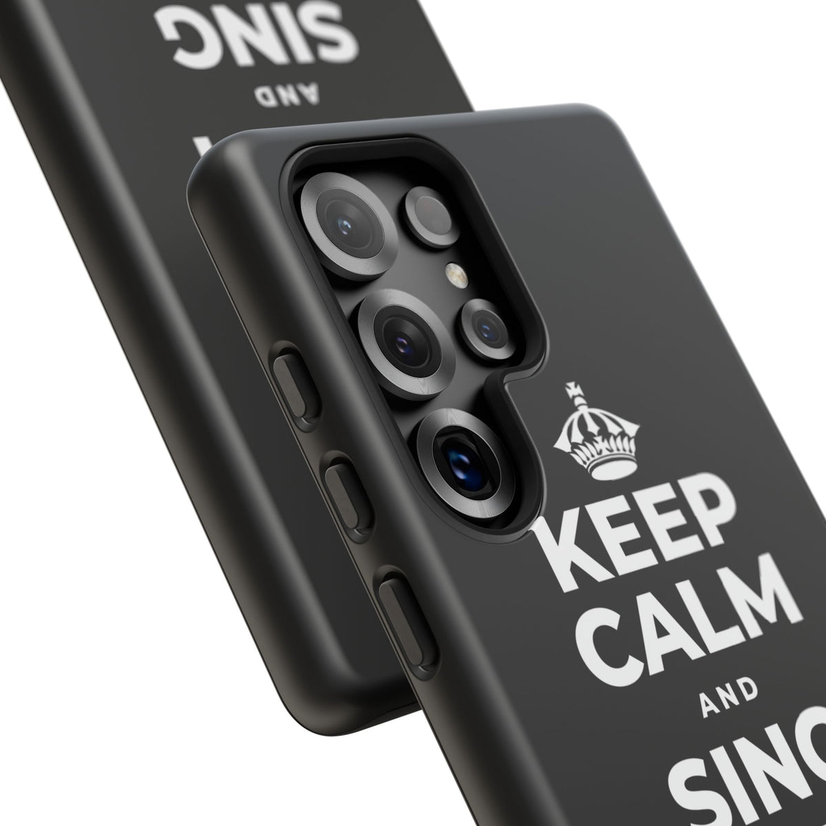 KEEP CALM AND SING WHILE YOU COOK Phone Case