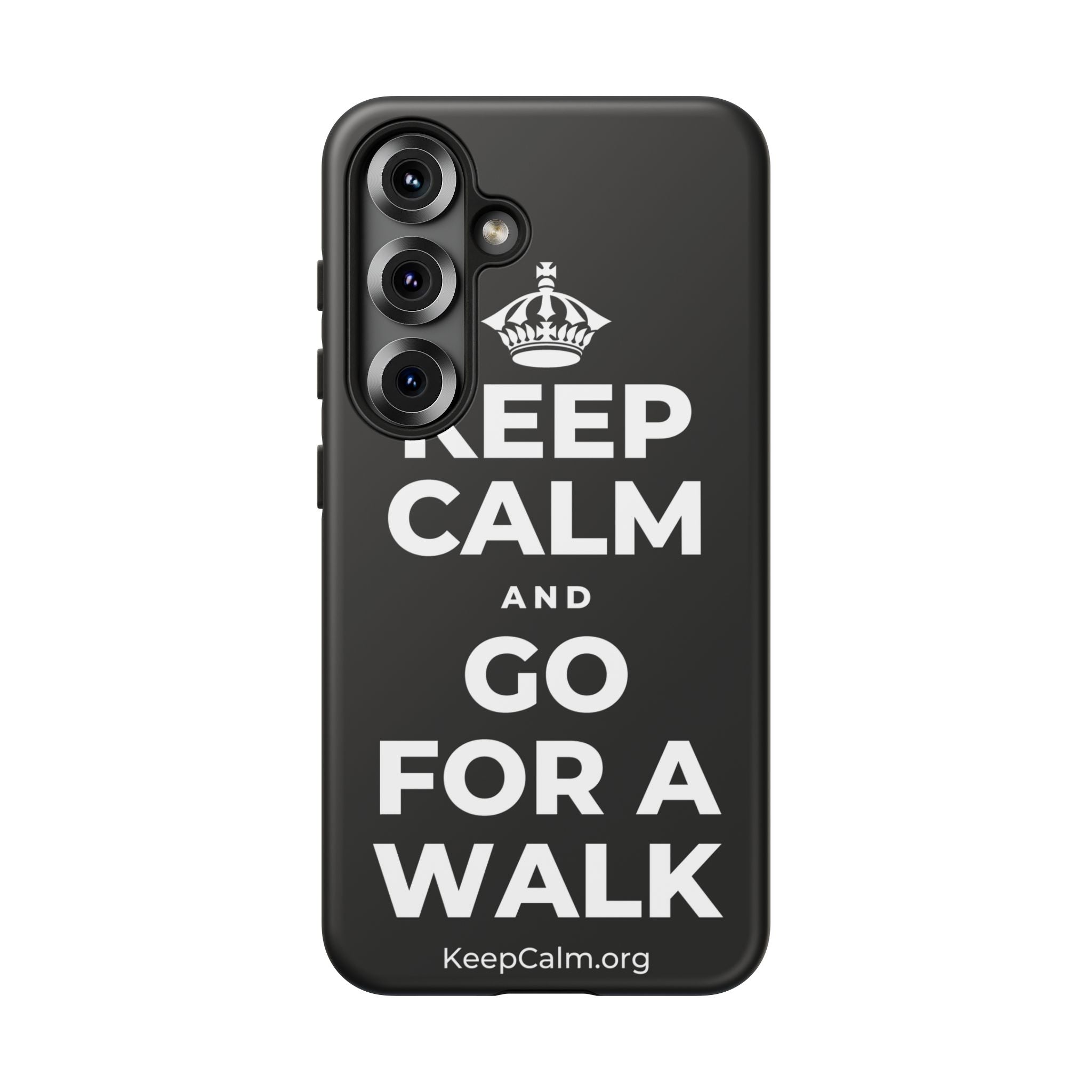 KEEP CALM AND GO FOR A WALK Phone Case