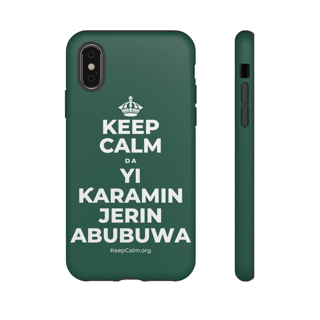 KEEP CALM DA YI ƘARAMIN JERIN ABUBUWA Phone Case