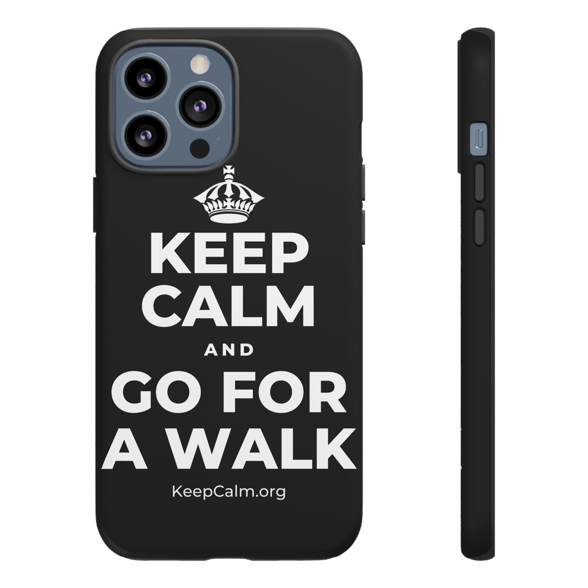 KEEP CALM AND GO FOR A WALK Phone Case