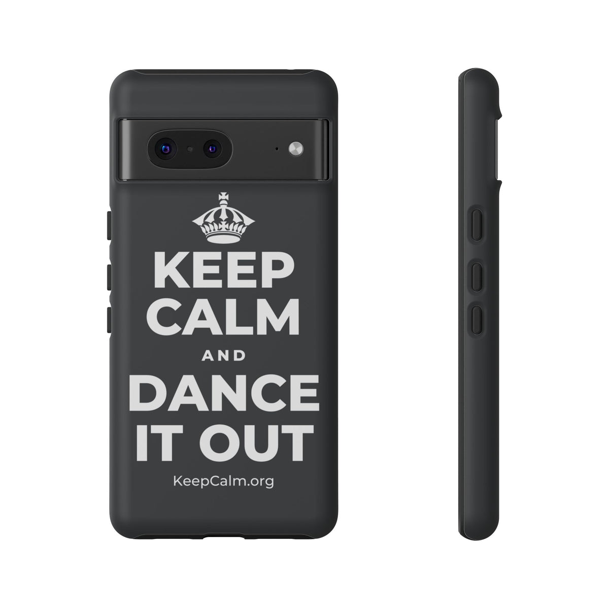 KEEP CALM AND DANCE IT OUT Phone Case (Dark)