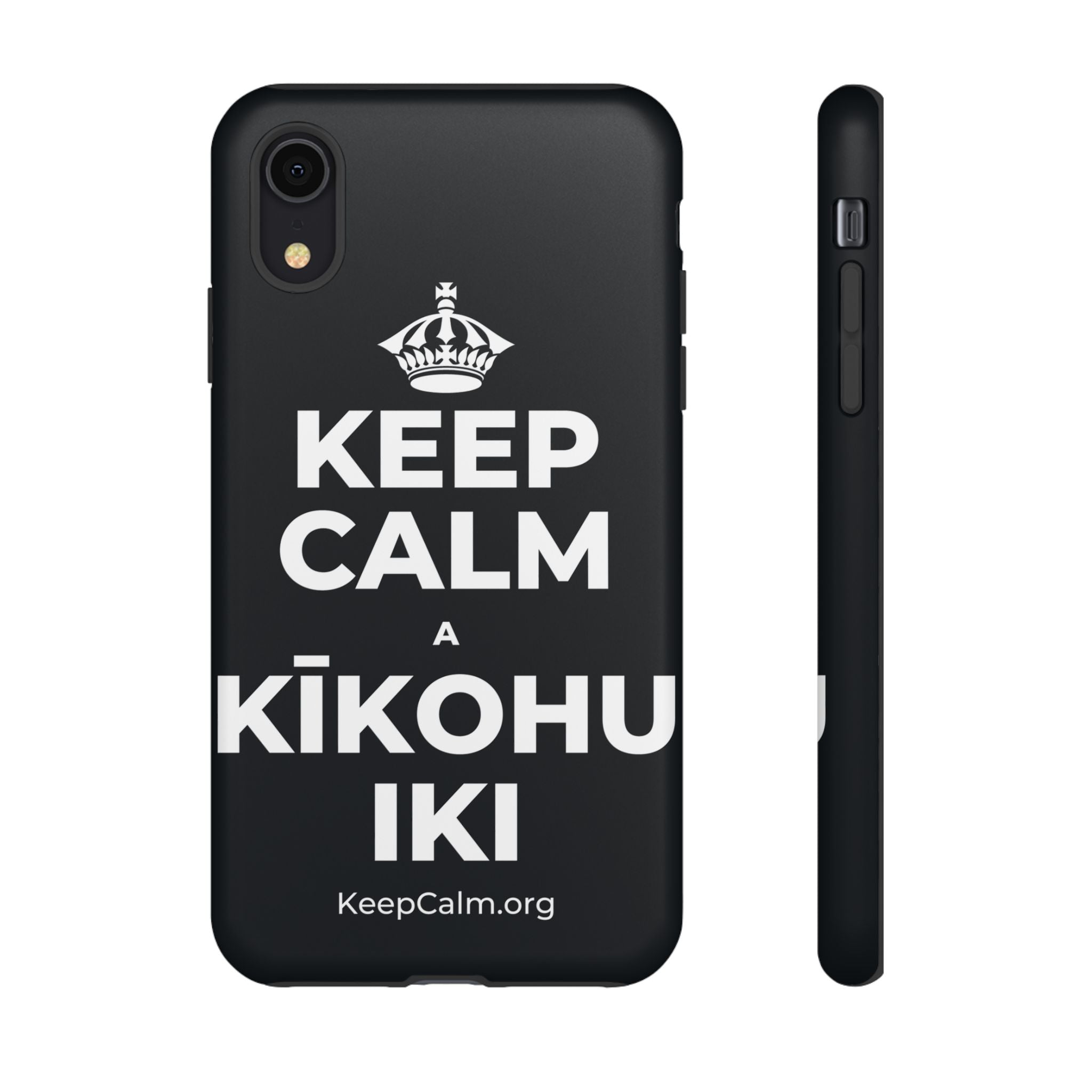 KEEP CALM A KĪKOHU IKI Phone Case (Dark)