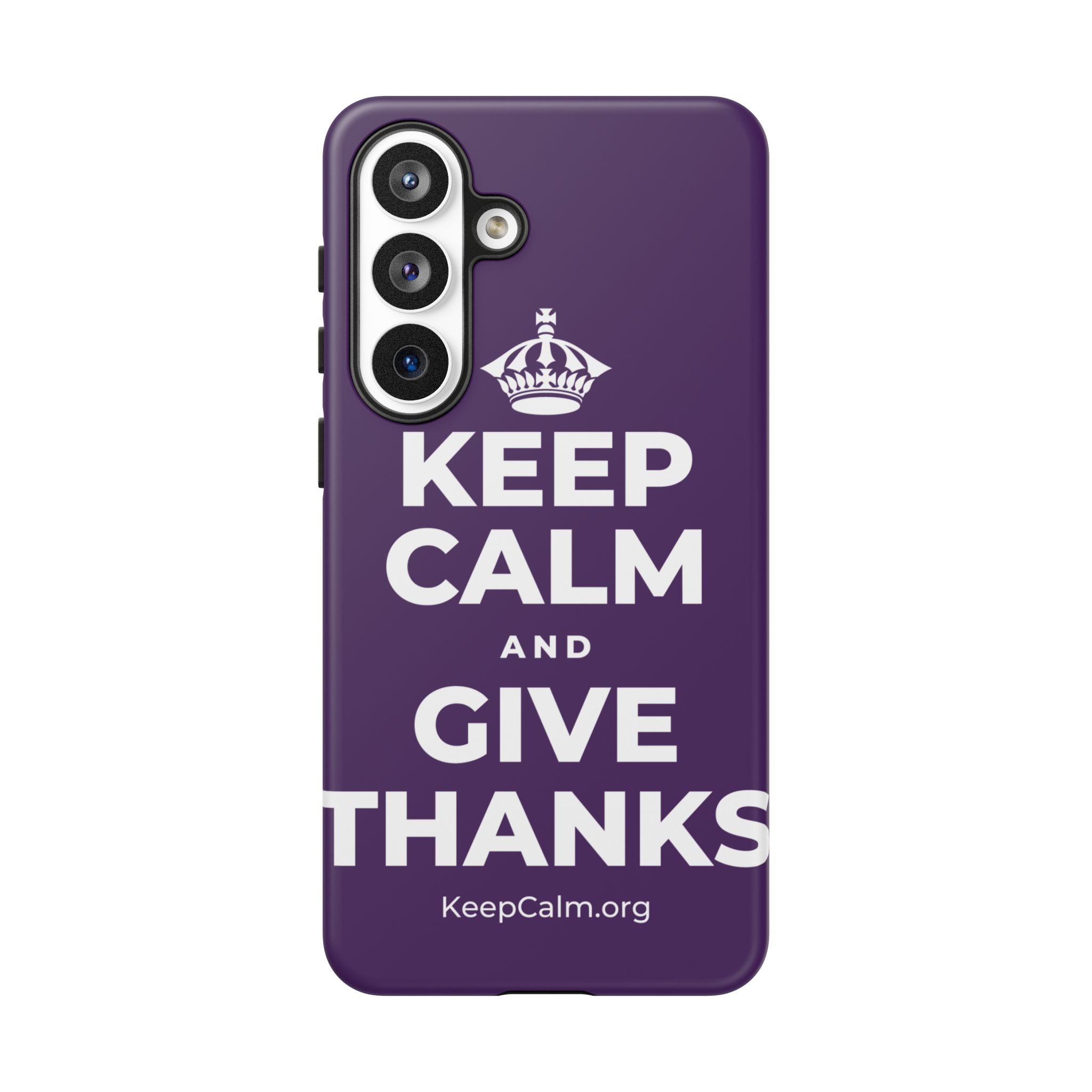 KEEP CALM AND GIVE THANKS Phone Case