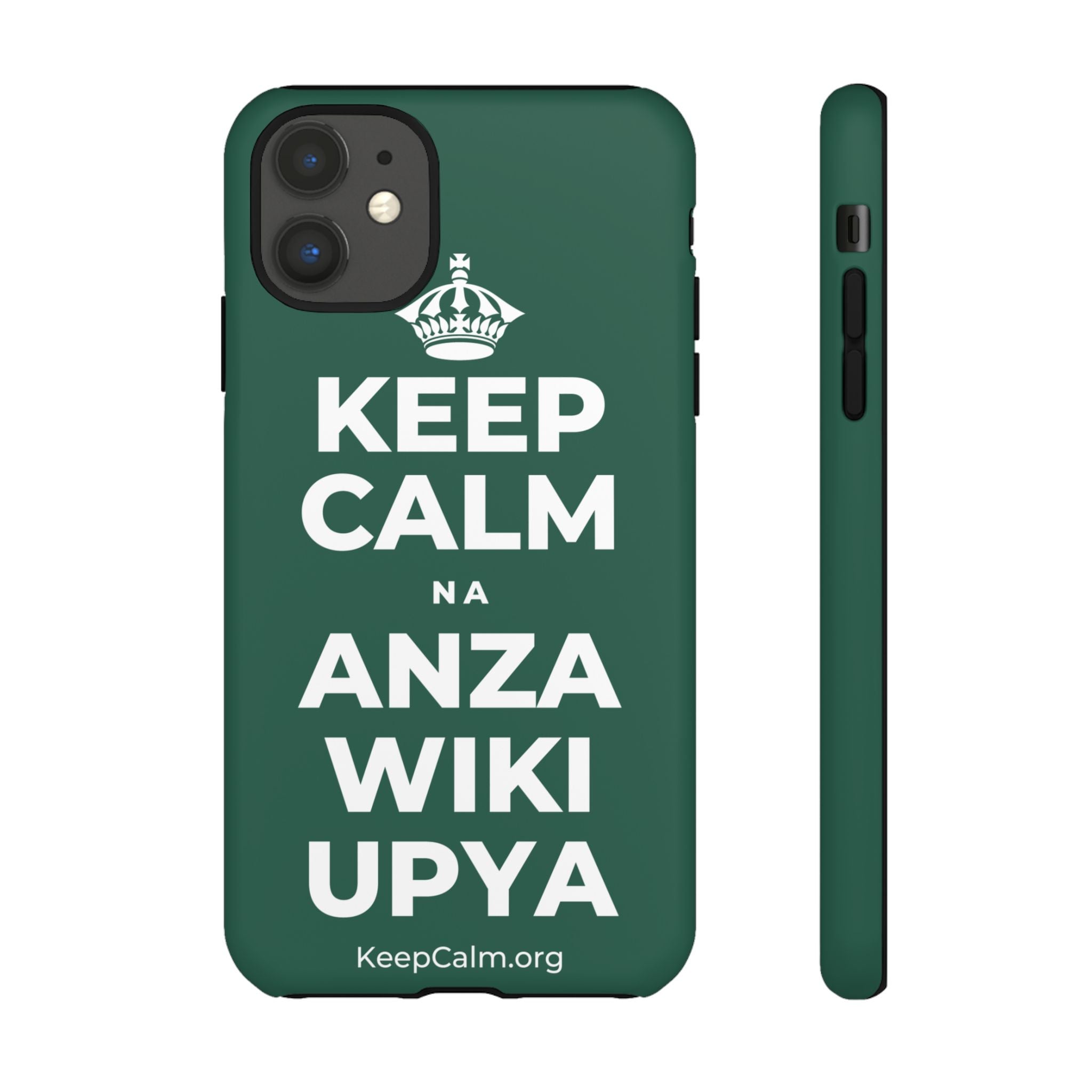 KEEP CALM NA ANZA WIKI UPYA Phone Case