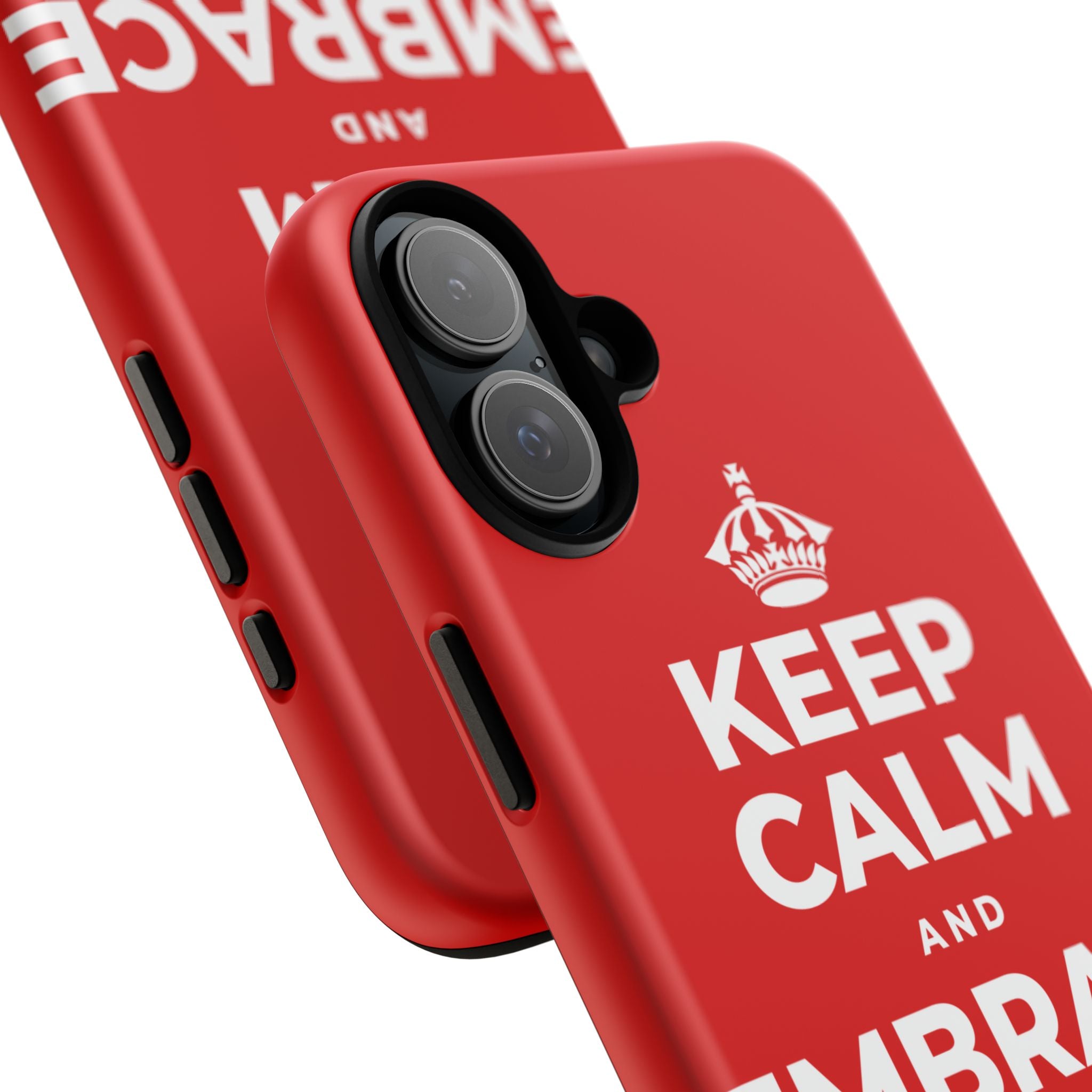 KEEP CALM AND EMBRACE THE CHANGE Phone Case