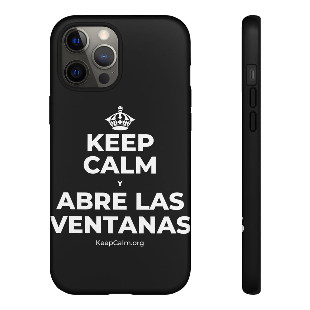 KEEP CALM Y ABRE LAS VENTANAS Phone Case