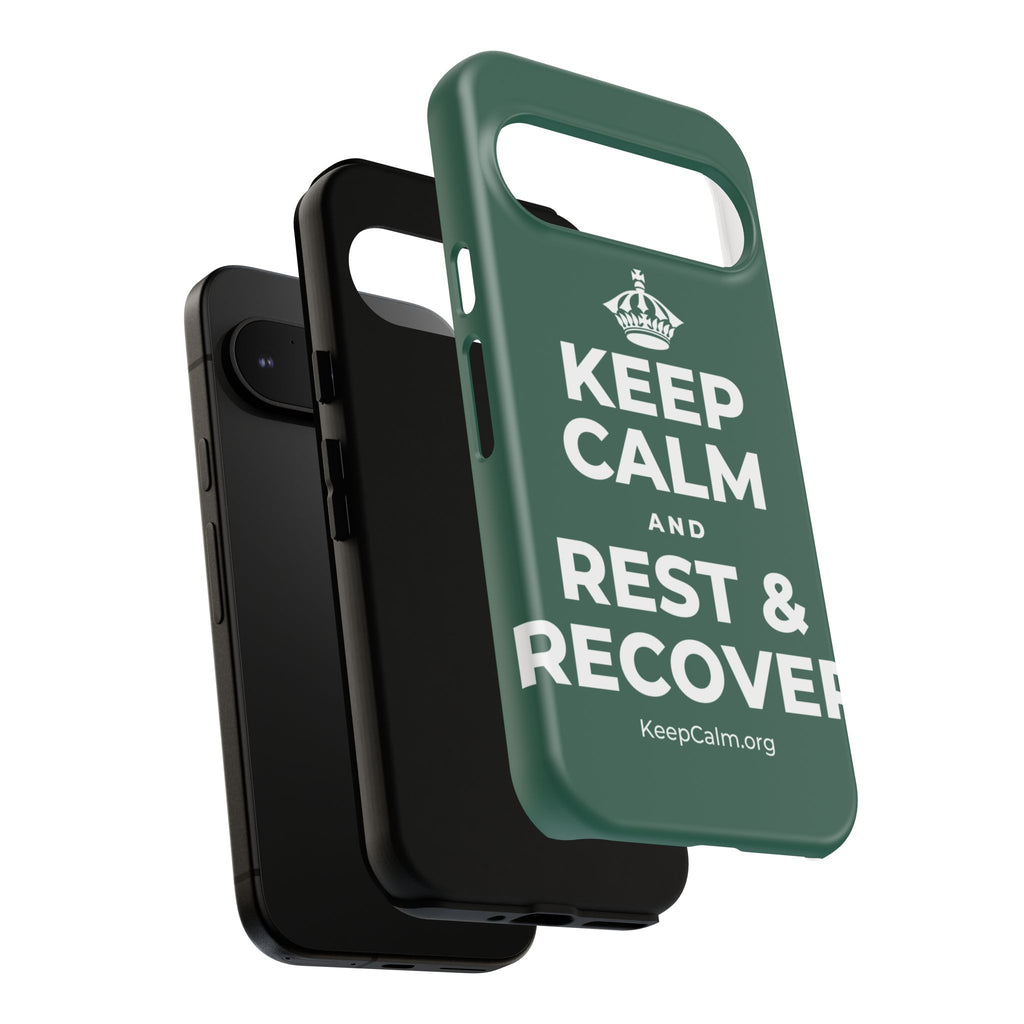 KEEP CALM AND REST & RECOVER Phone Case