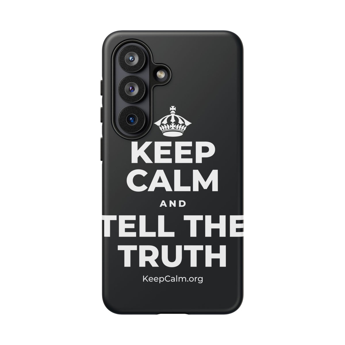 KEEP CALM AND TELL THE TRUTH Phone Case (Dark)