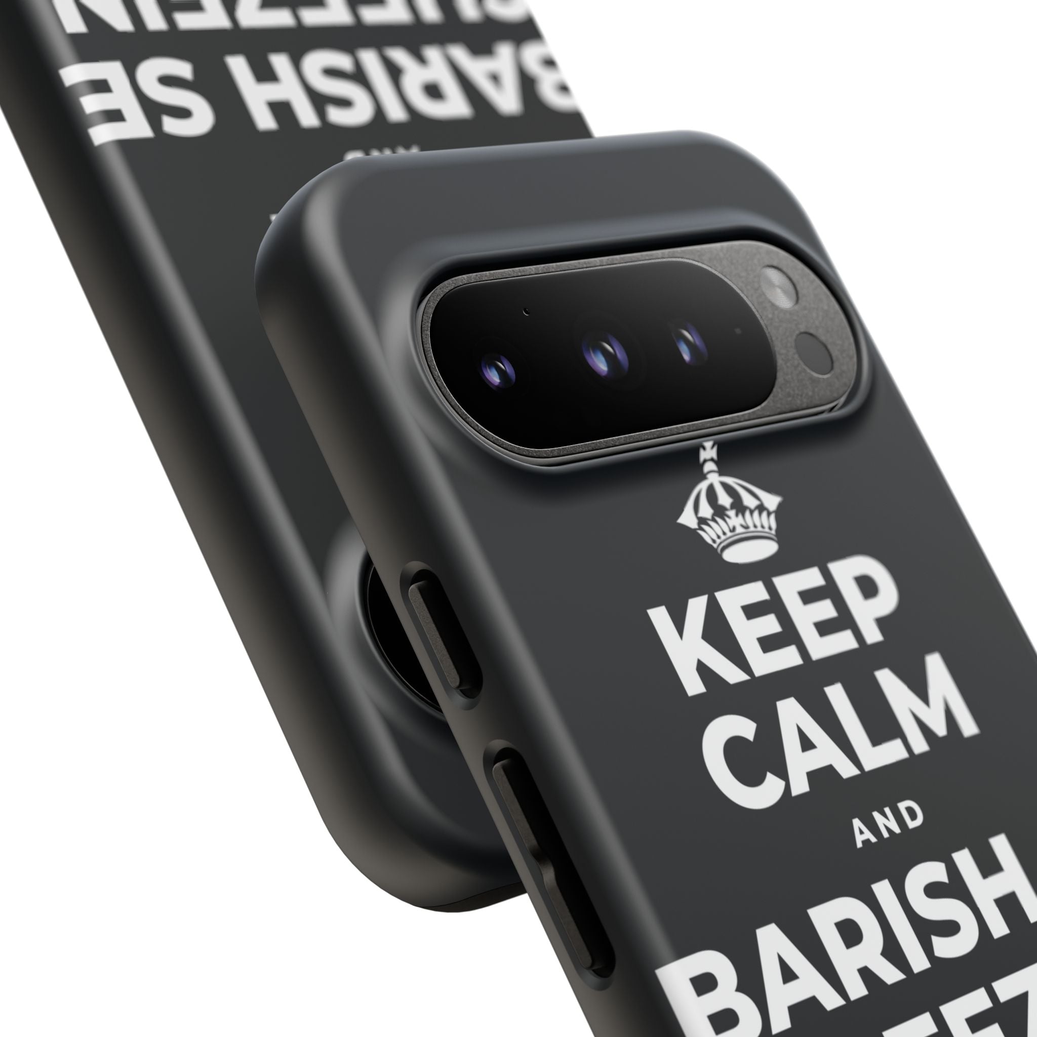 KEEP CALM AND BARISH SE CHEEZEIN BADHTI HAIN Phone Case (Dark)