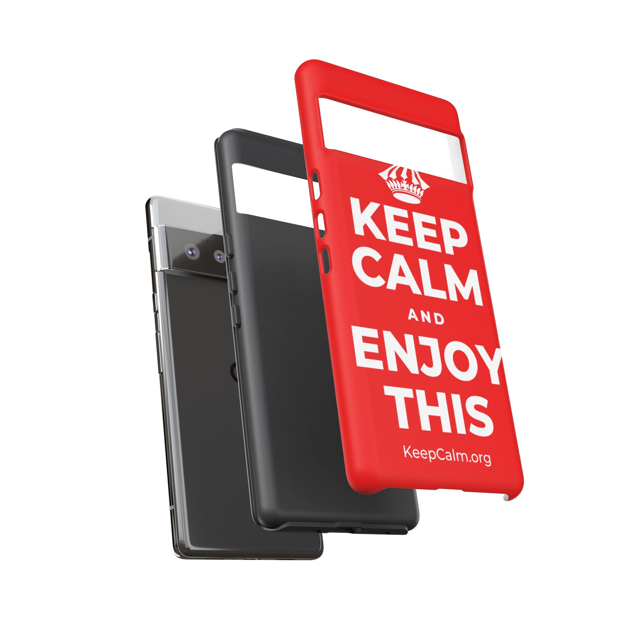 KEEP CALM AND ENJOY THIS Phone Case
