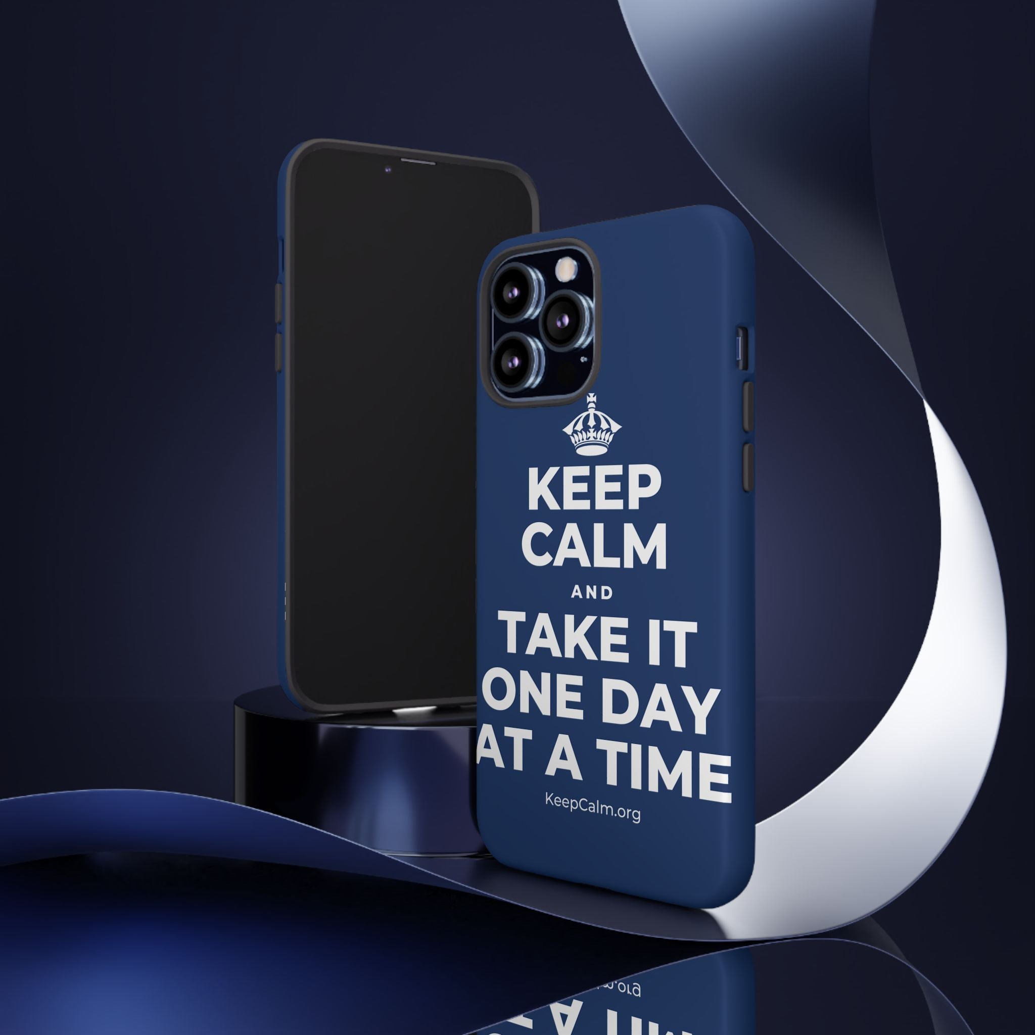 KEEP CALM AND TAKE IT ONE DAY AT A TIME Phone Case