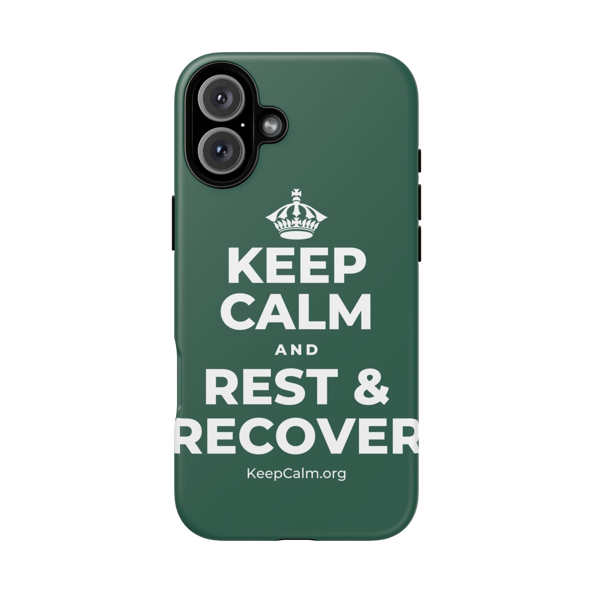 KEEP CALM AND REST & RECOVER Phone Case