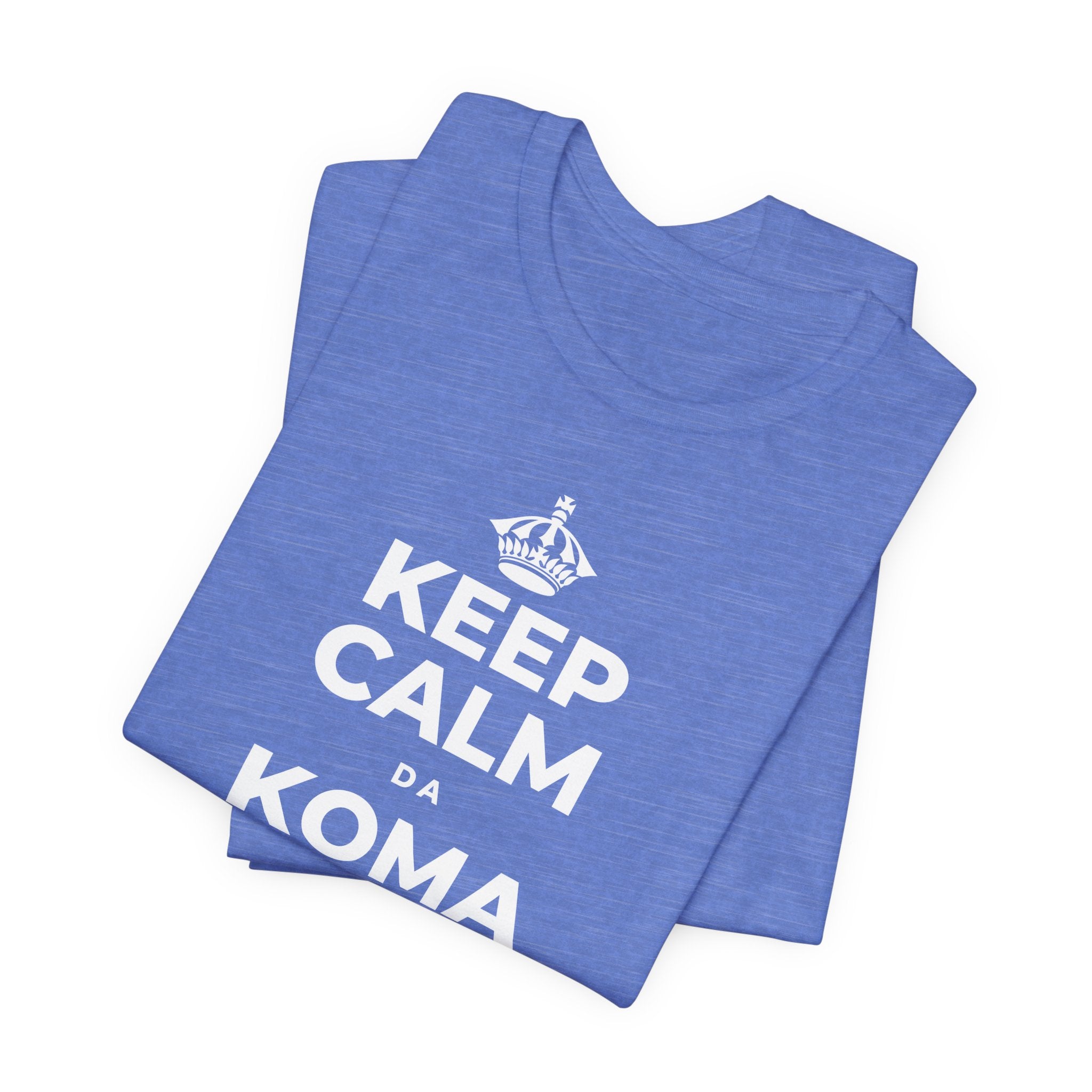 KEEP CALM DA KOMA YANAYIN HUTUN MAKO T-Shirt (Soft Cream–Heather Mauve)