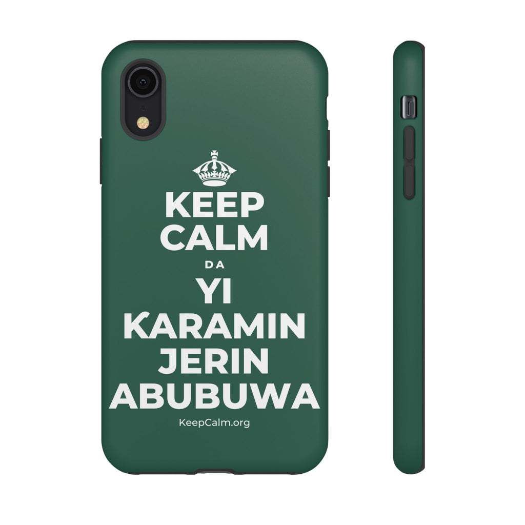 KEEP CALM DA YI ƘARAMIN JERIN ABUBUWA Phone Case