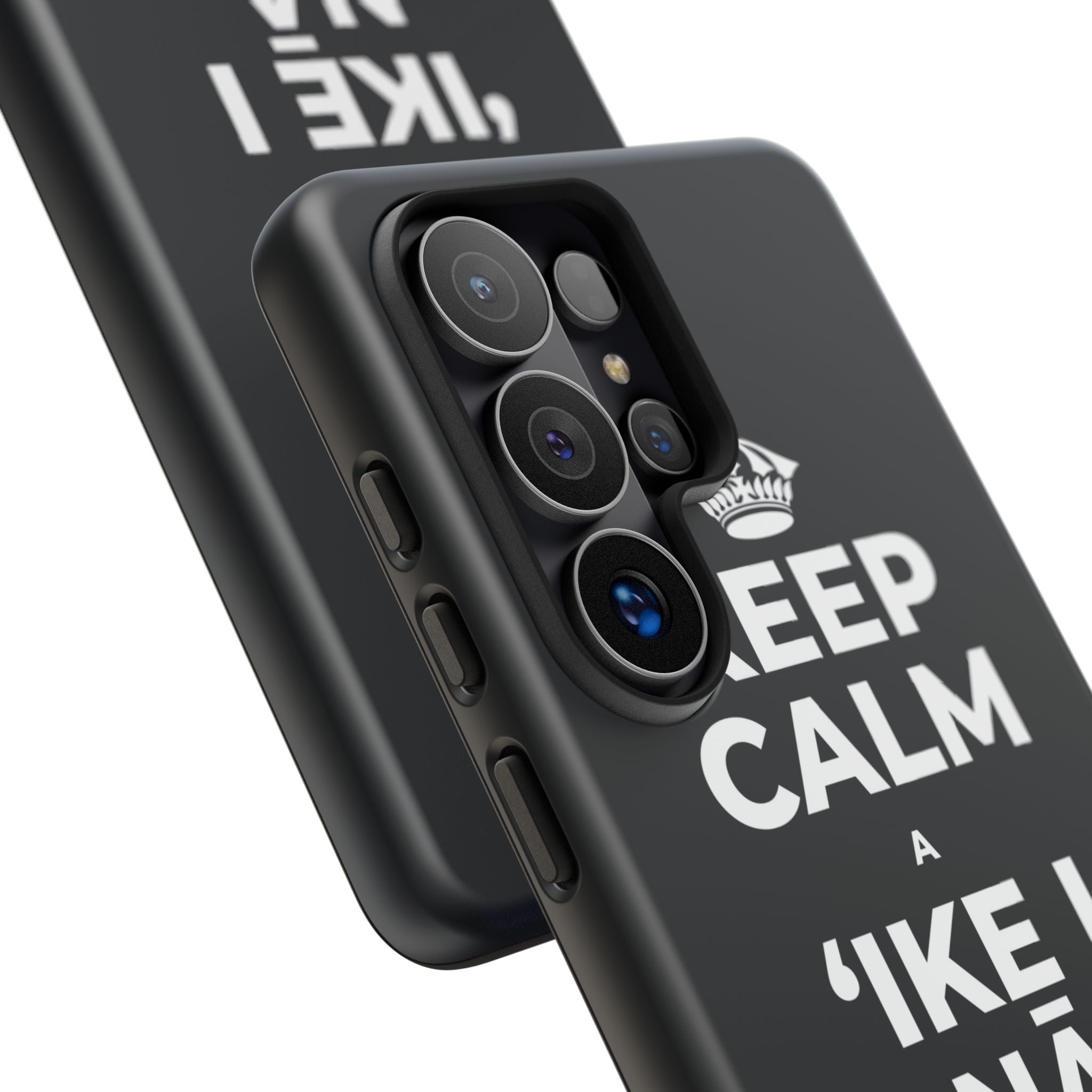 KEEP CALM A ʻIKE I NĀ MEA LIʻILIʻI Phone Case (Dark)