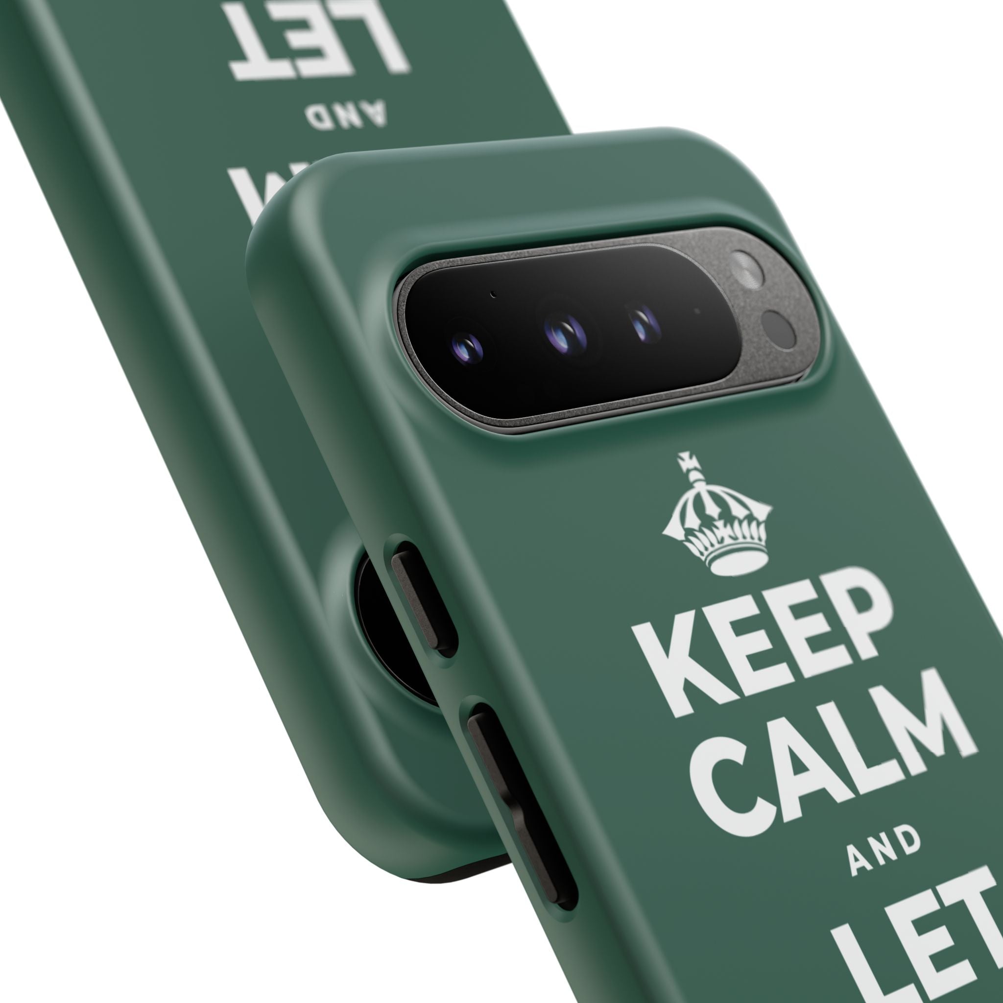 KEEP CALM AND LET YOURSELF ENJOY IT Phone Case