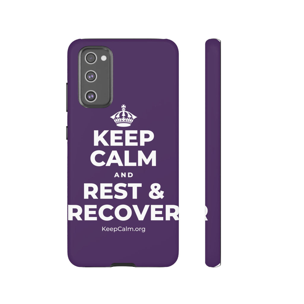 KEEP CALM AND REST & RECOVER Phone Case