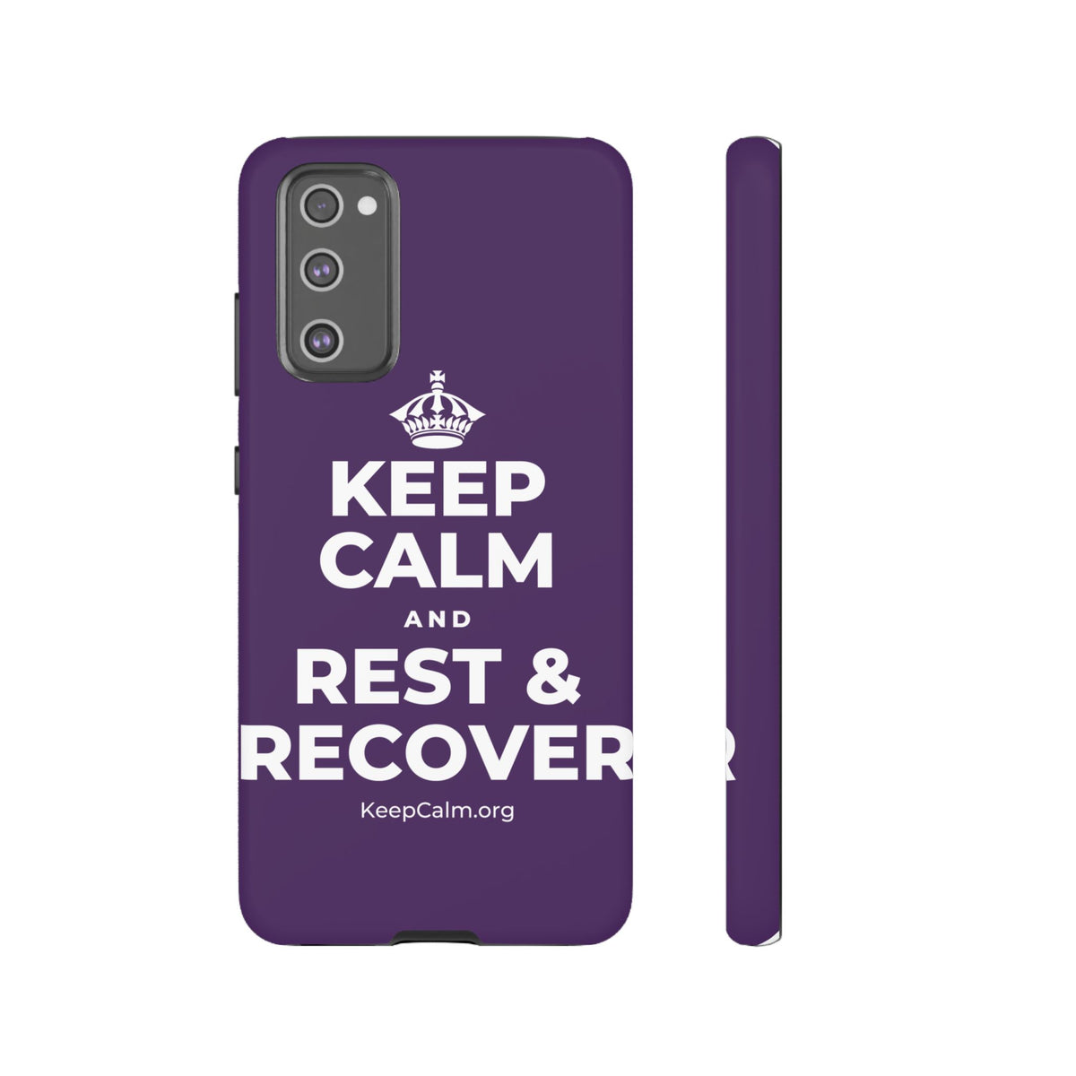KEEP CALM AND REST & RECOVER Phone Case