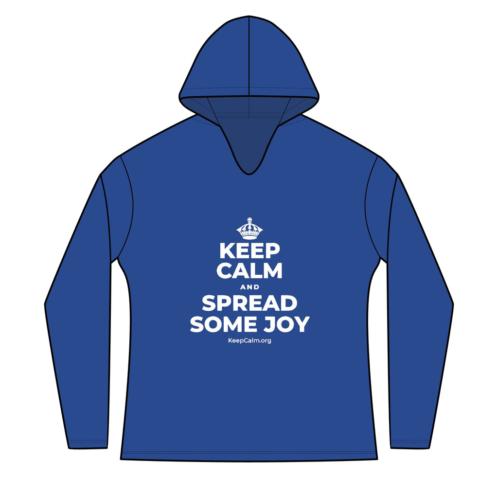 KEEP CALM AND SPREAD SOME JOY Women's Long Sleeve Hoodie
