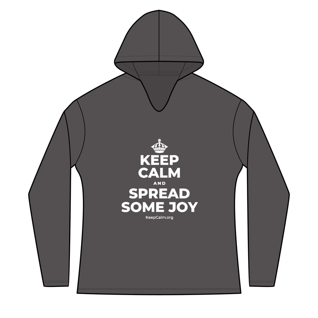 KEEP CALM AND SPREAD SOME JOY Women's Long Sleeve Hoodie