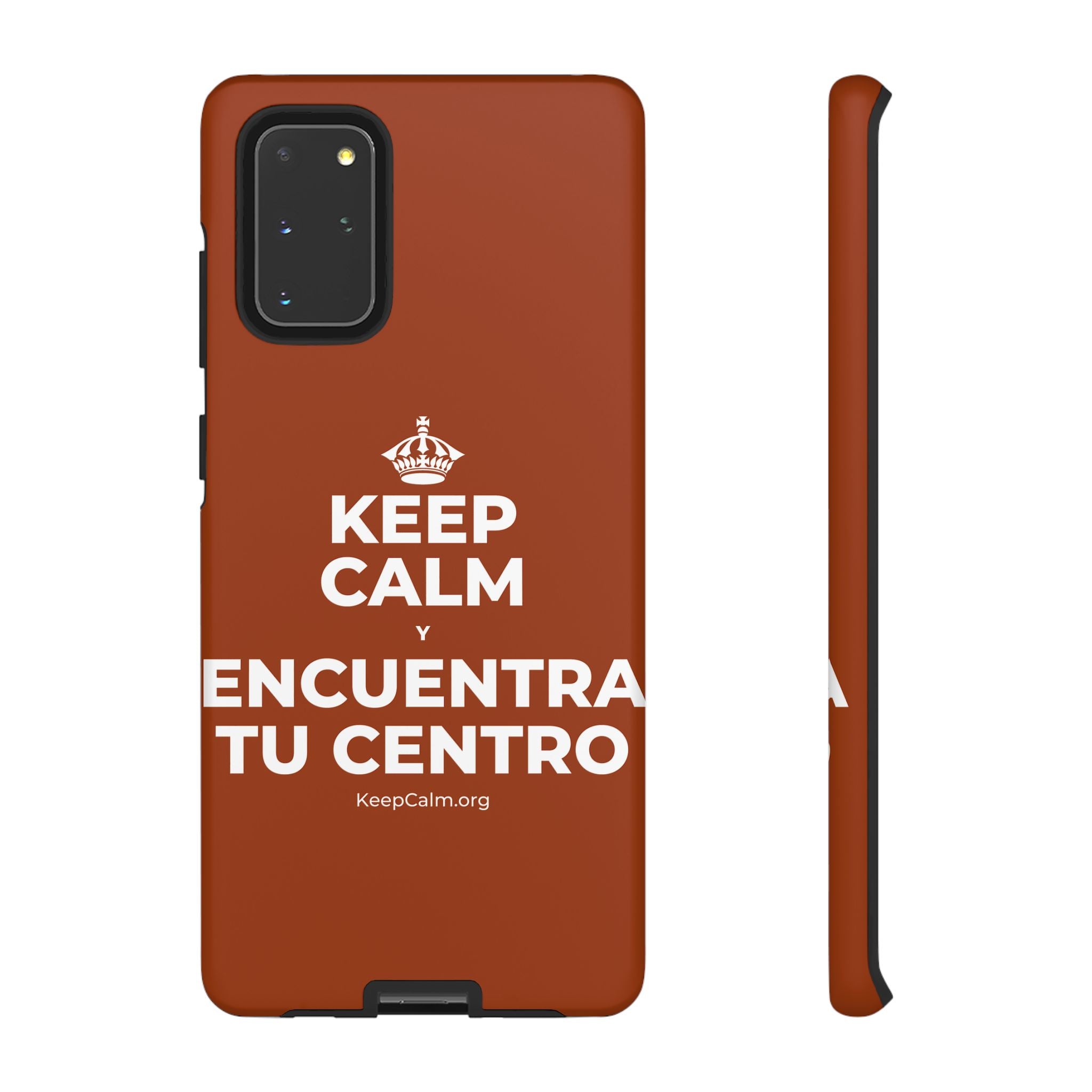 KEEP CALM Y ENCUENTRA TU CENTRO Phone Case