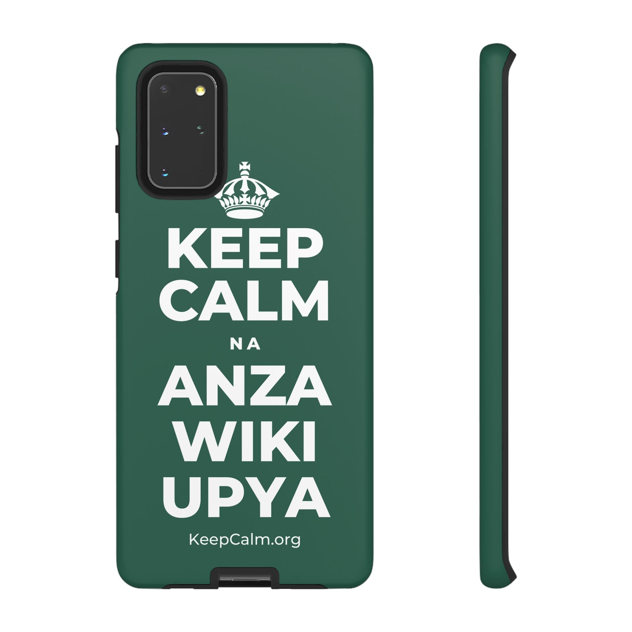 KEEP CALM NA ANZA WIKI UPYA Phone Case