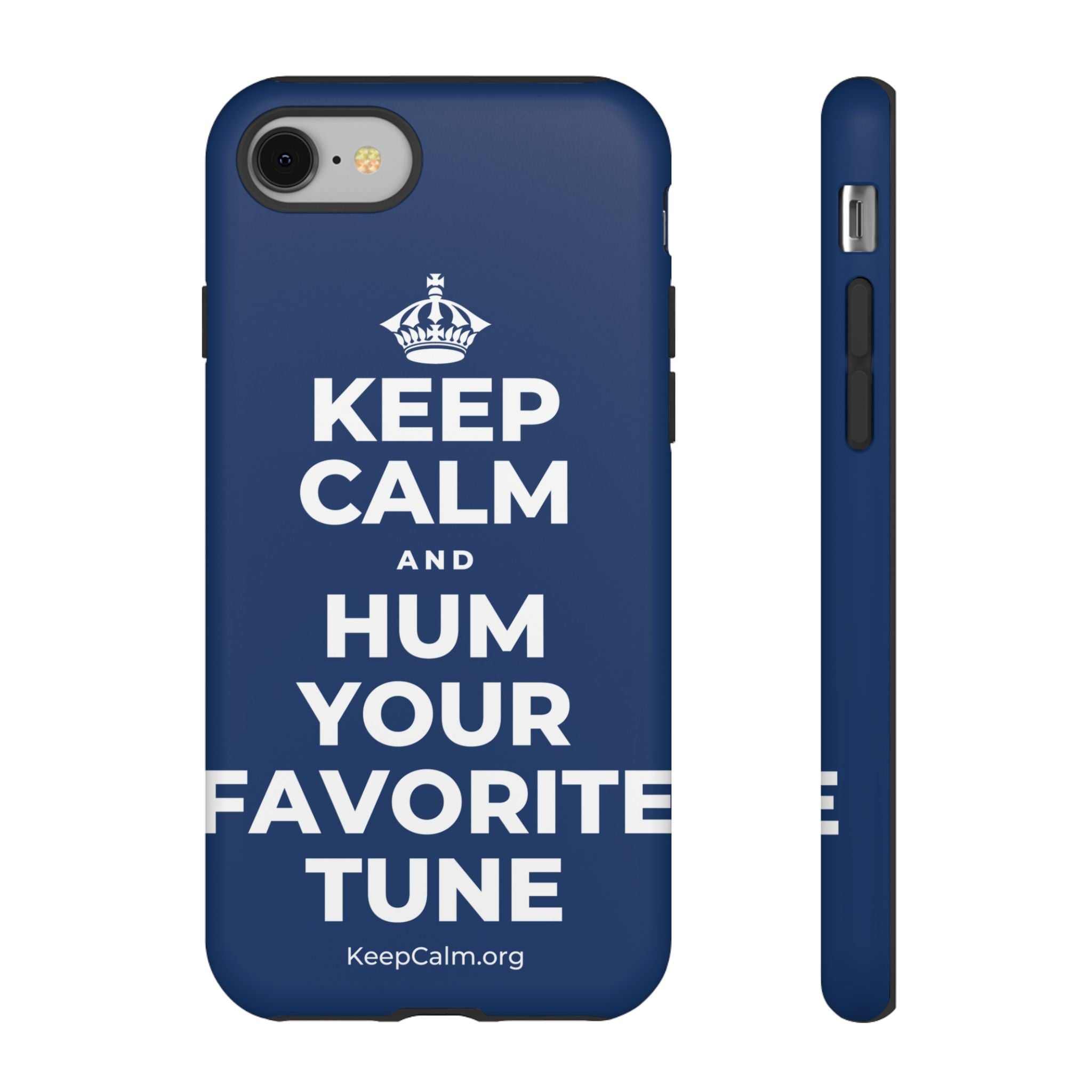 KEEP CALM AND HUM YOUR FAVORITE TUNE Phone Case