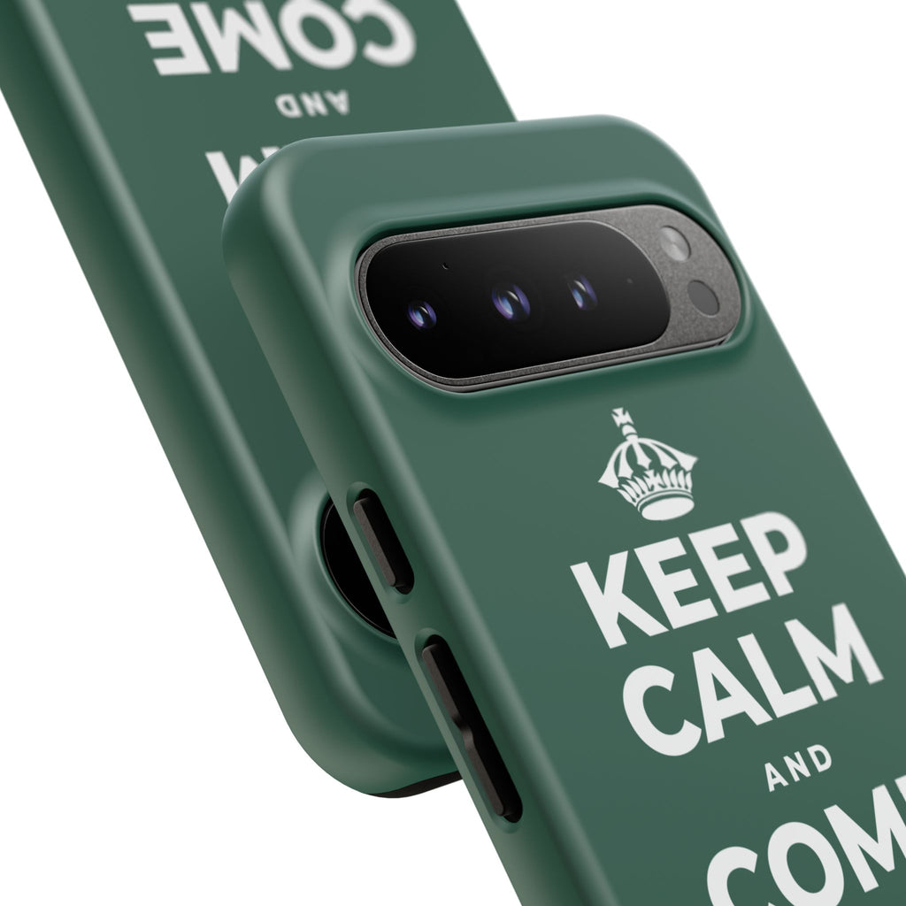 KEEP CALM AND COME HOME TO YOURSELF Phone Case