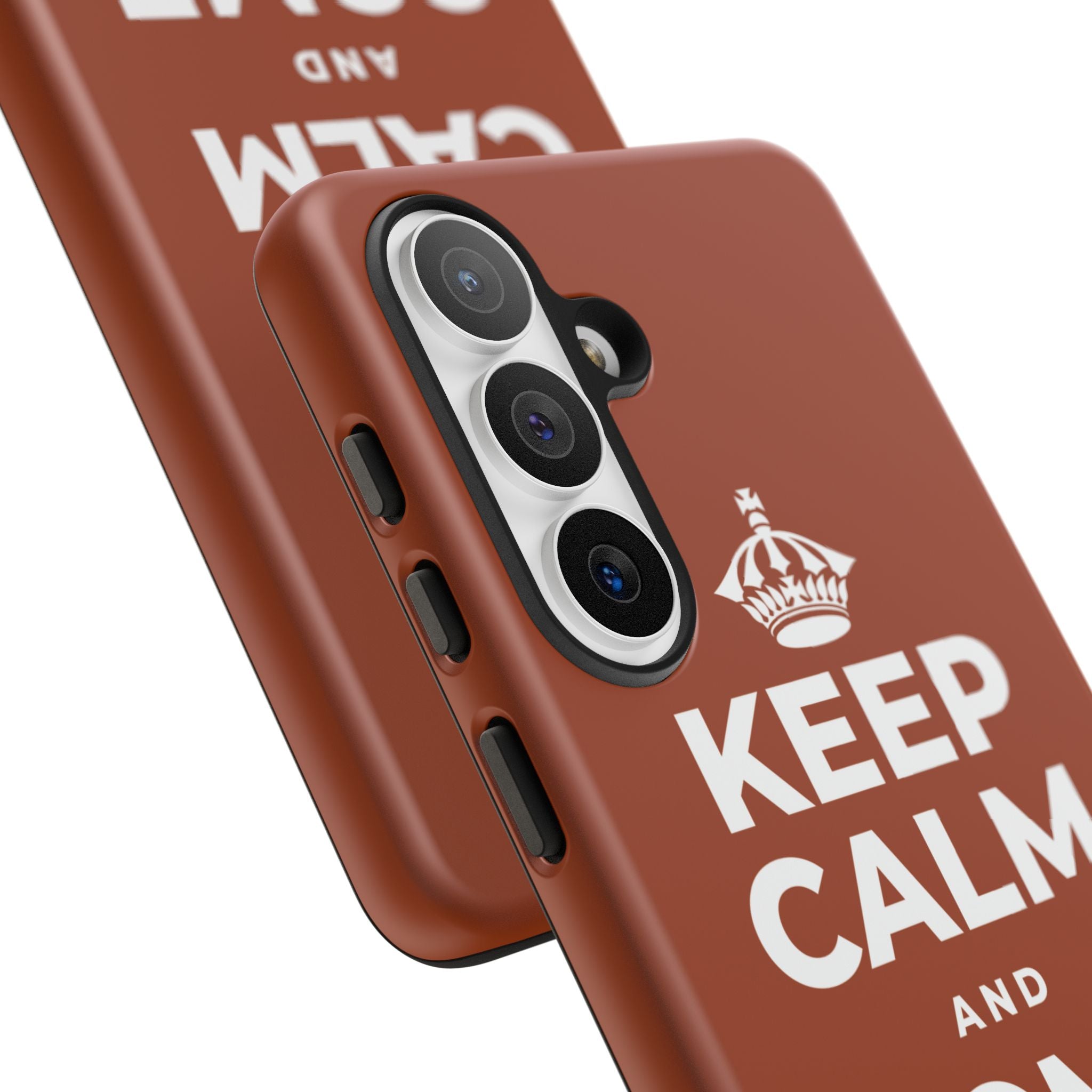 KEEP CALM AND COME BACK Phone Case