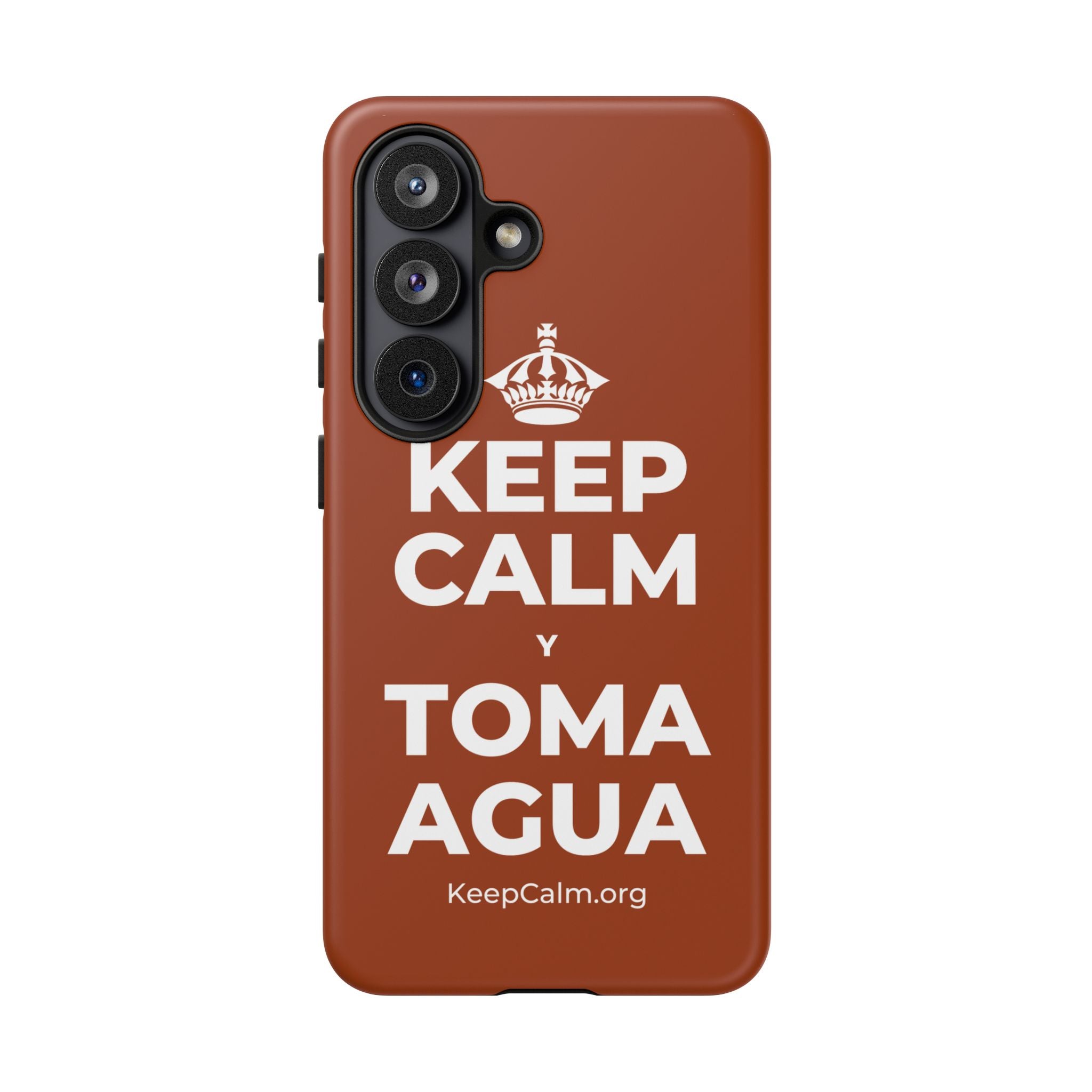 KEEP CALM Y TOMA AGUA Phone Case