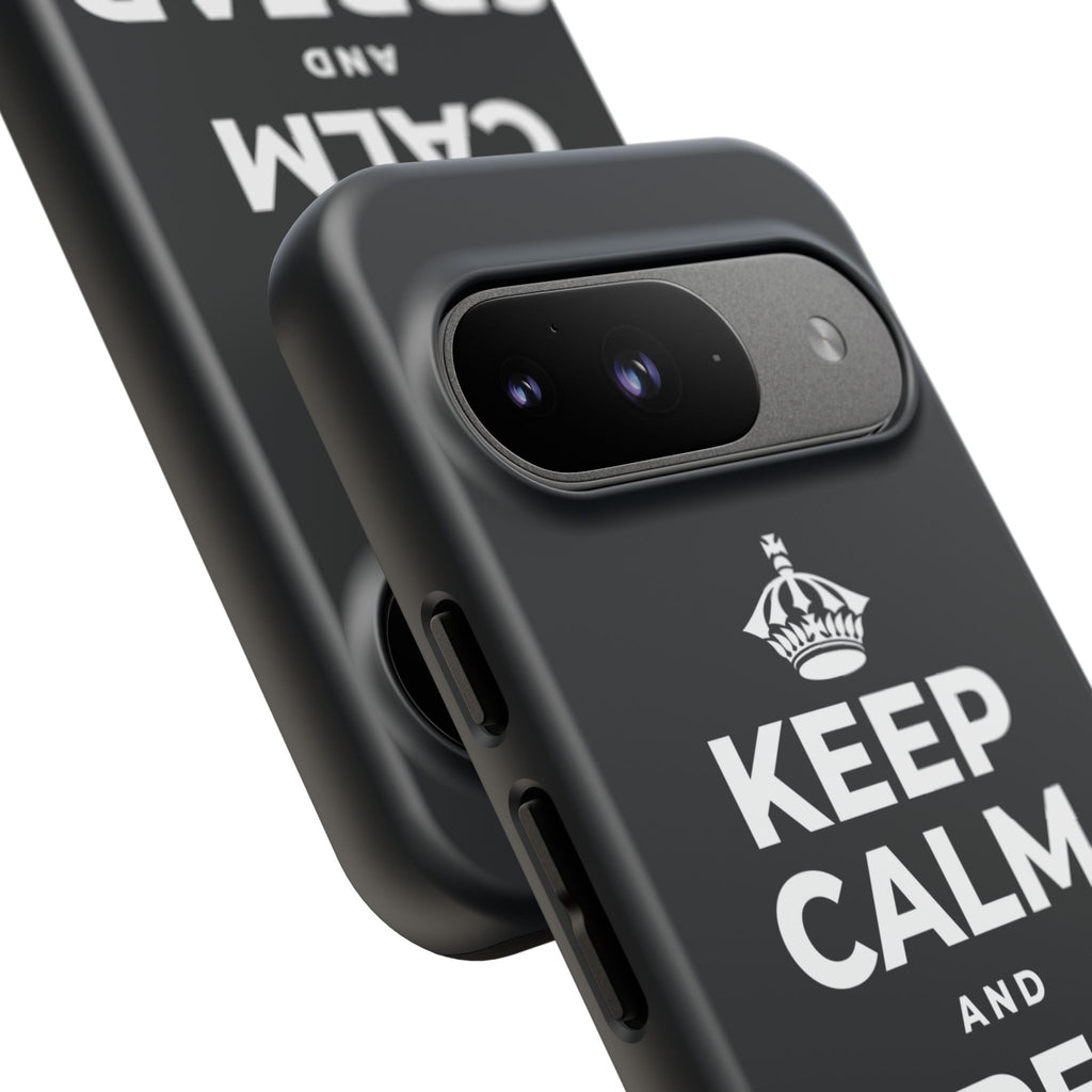 KEEP CALM AND SPREAD SOME JOY Phone Case (Dark)