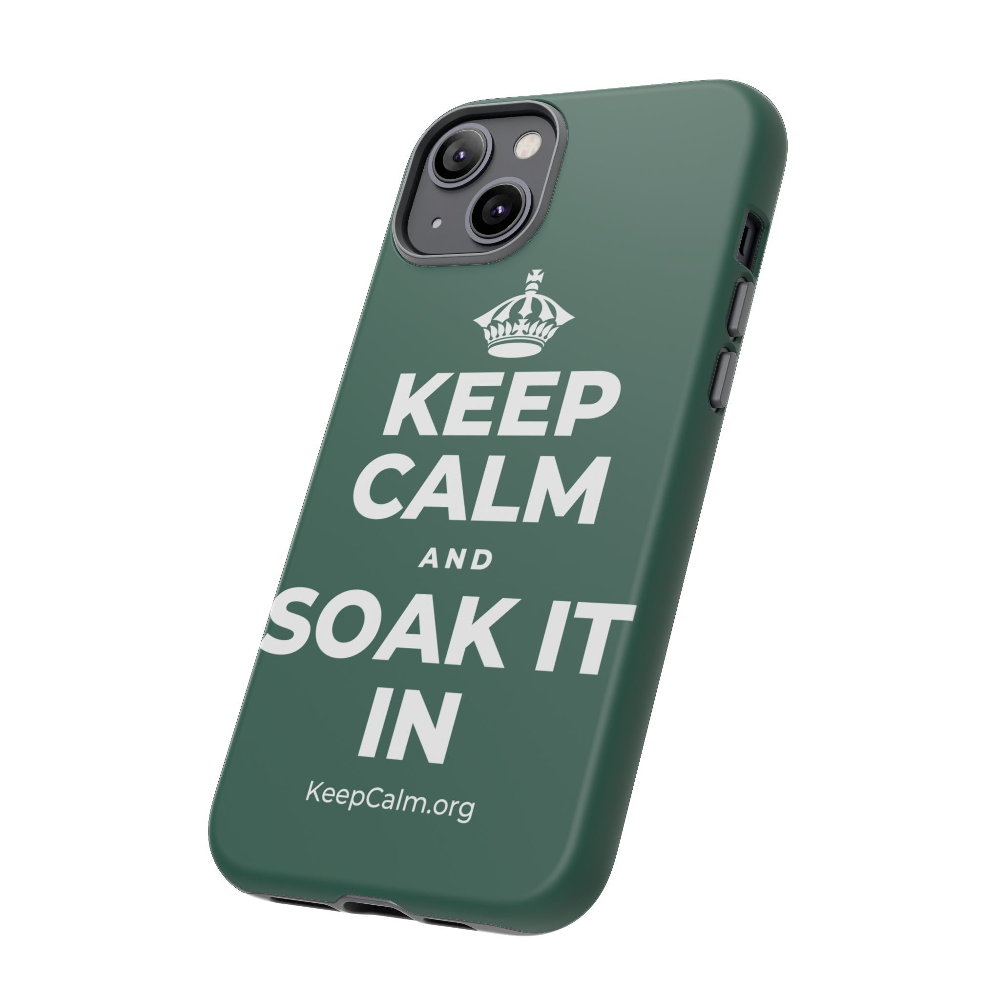 KEEP CALM AND SOAK IT IN Phone Case