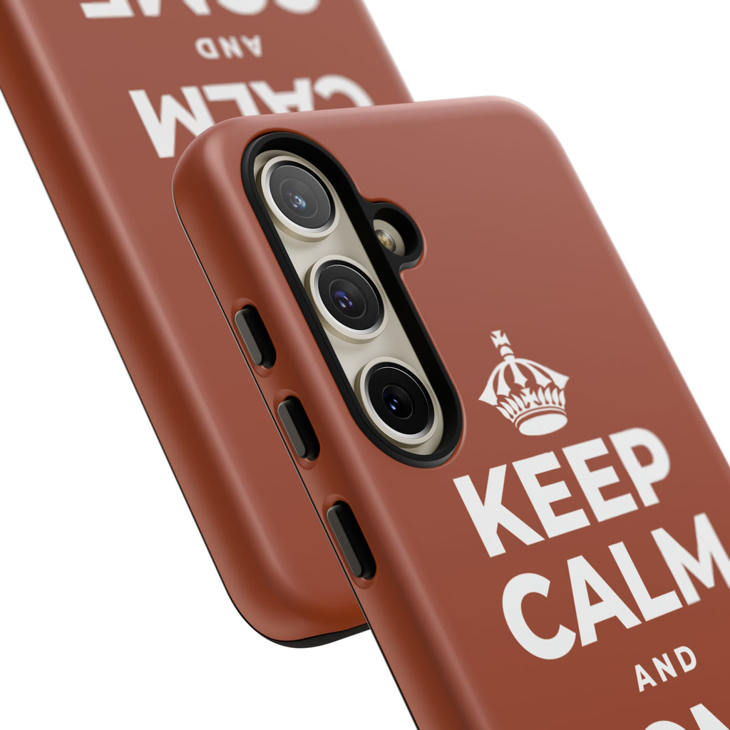 KEEP CALM AND COME BACK Phone Case