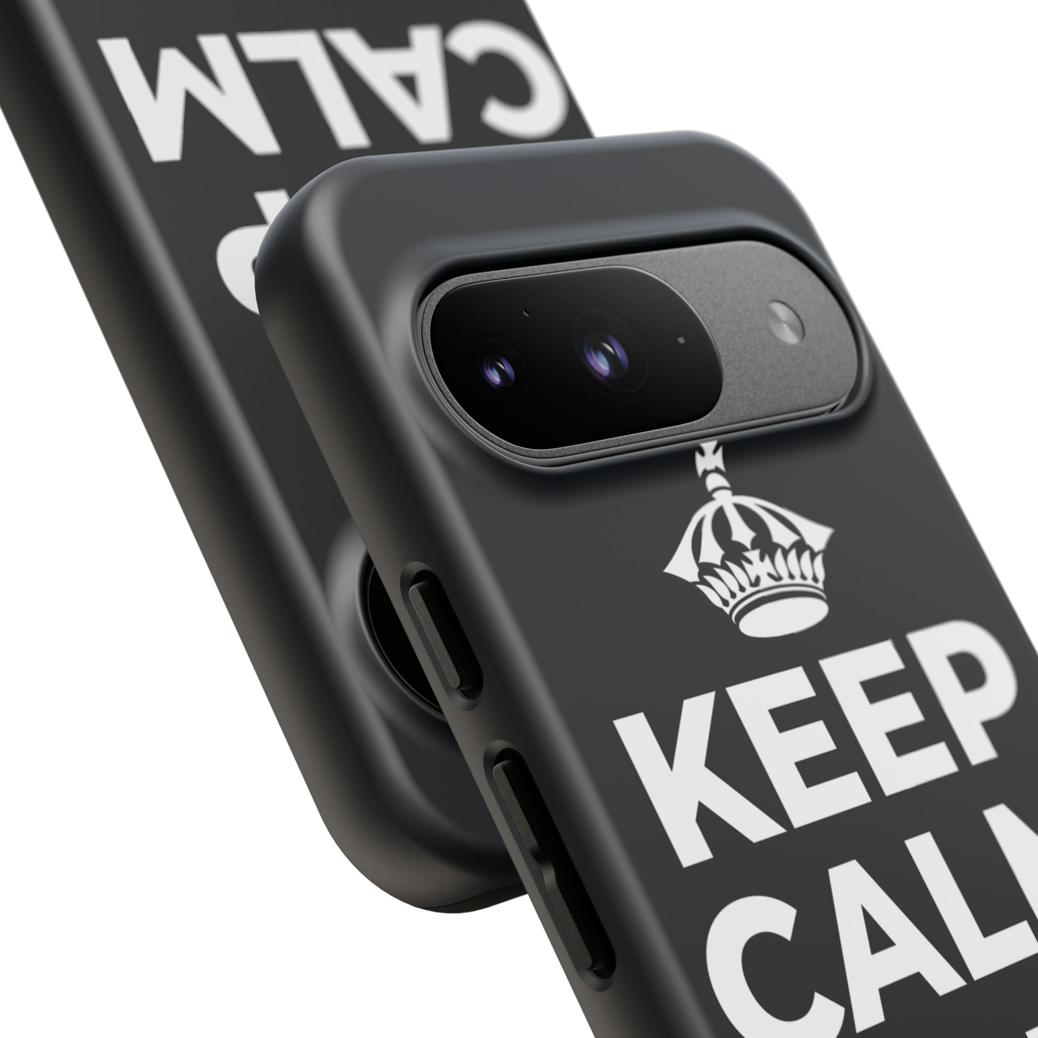 KEEP CALM AND SHINE Phone Case (Dark)