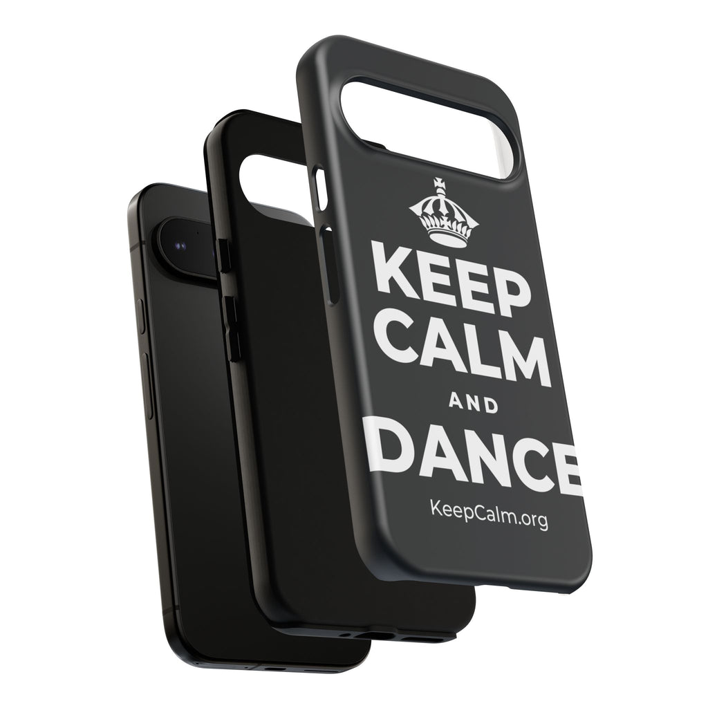 KEEP CALM AND DANCE Phone Case (Dark)