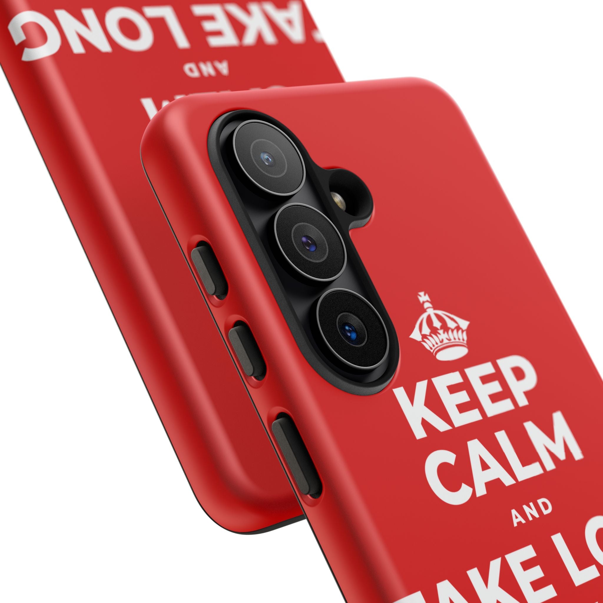 KEEP CALM AND TAKE LONG WALKS ON THE BEACH Phone Case