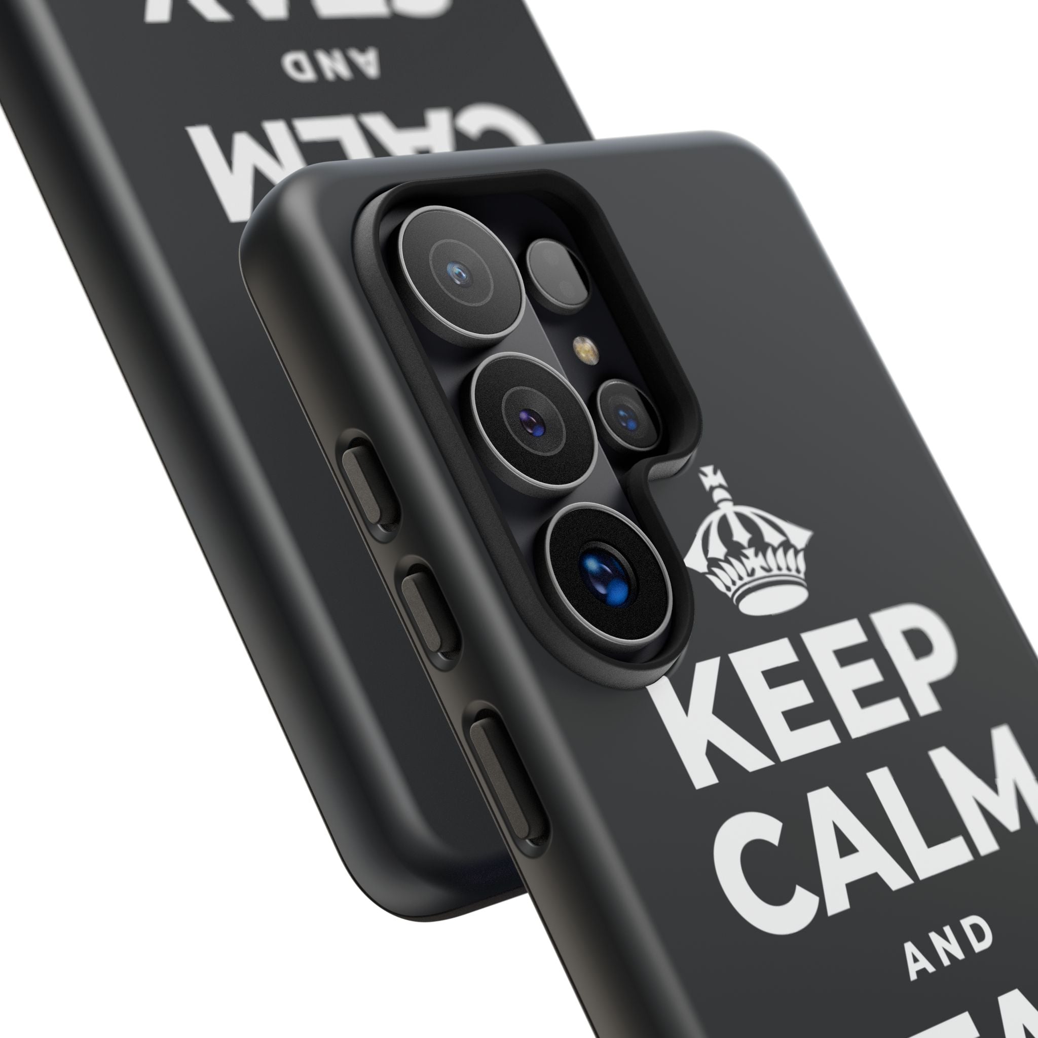 KEEP CALM AND STAY GOLDEN Phone Case (Dark)