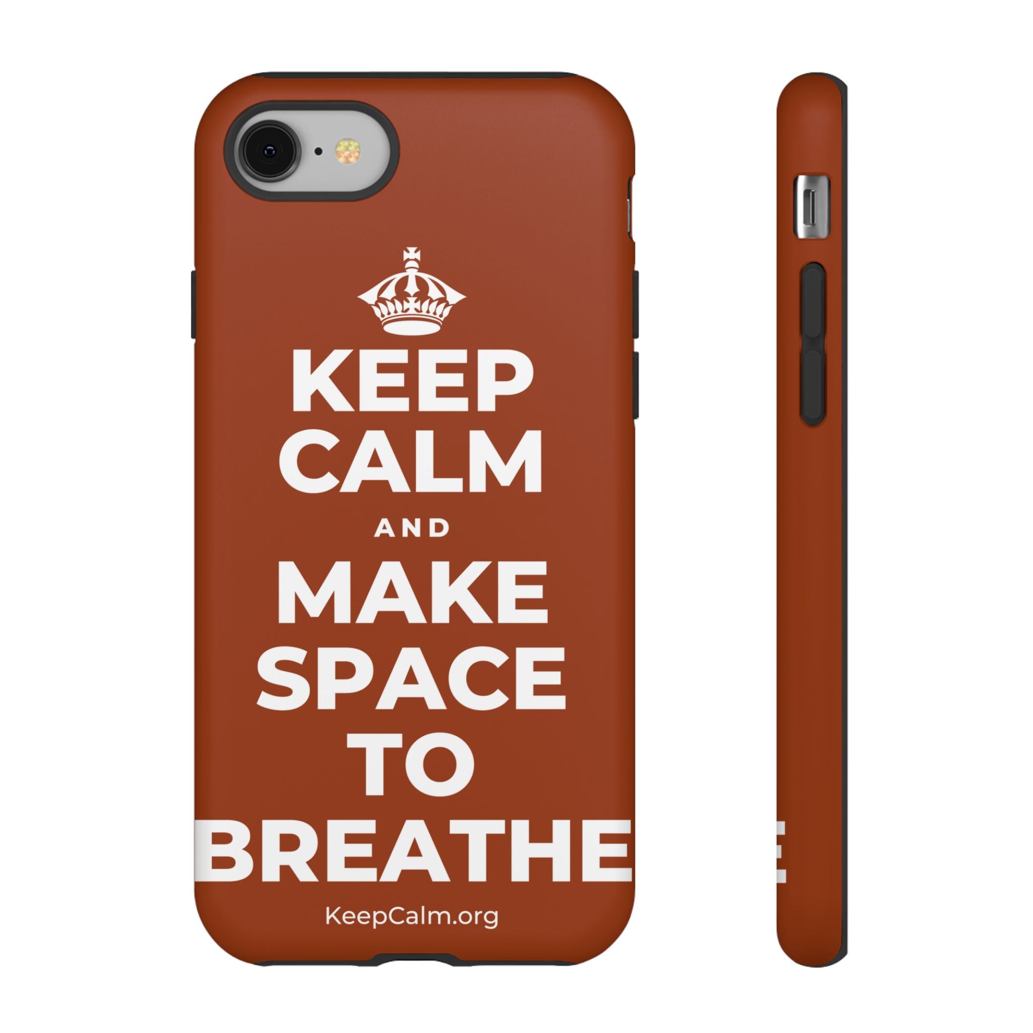 KEEP CALM AND MAKE SPACE TO BREATHE Phone Case