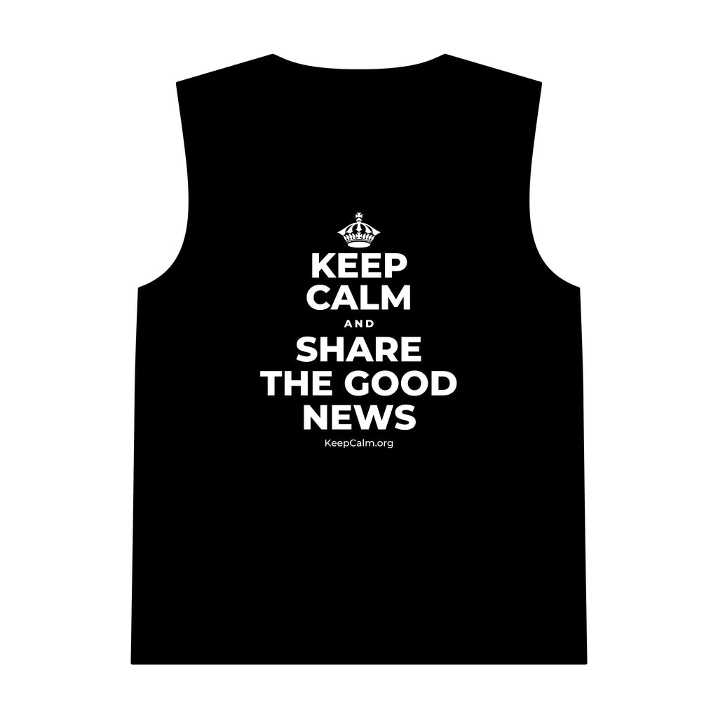 KEEP CALM AND SHARE THE GOOD NEWS Tank Top