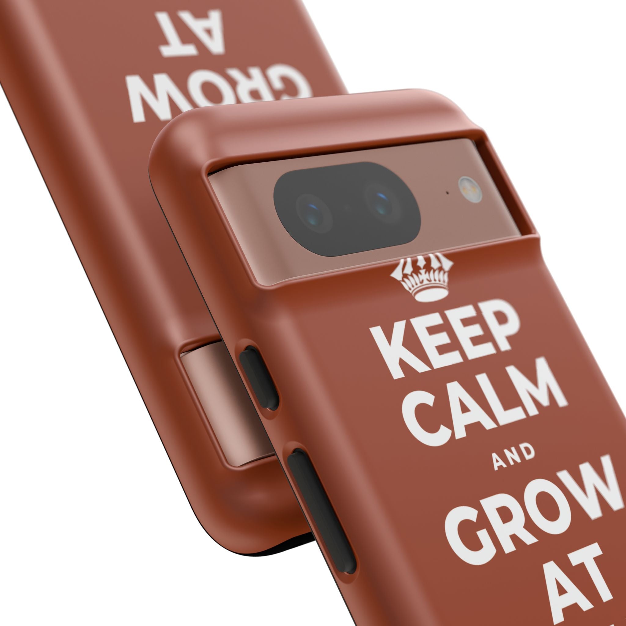 KEEP CALM AND GROW AT YOUR OWN PACE Phone Case
