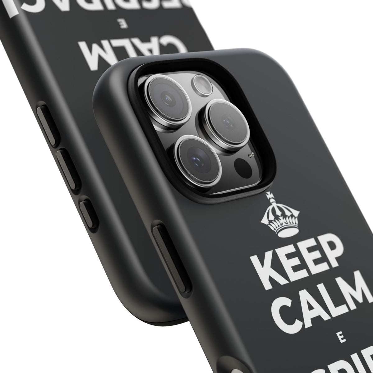 KEEP CALM E RESPIRACI SOPRA Phone Case (Dark)